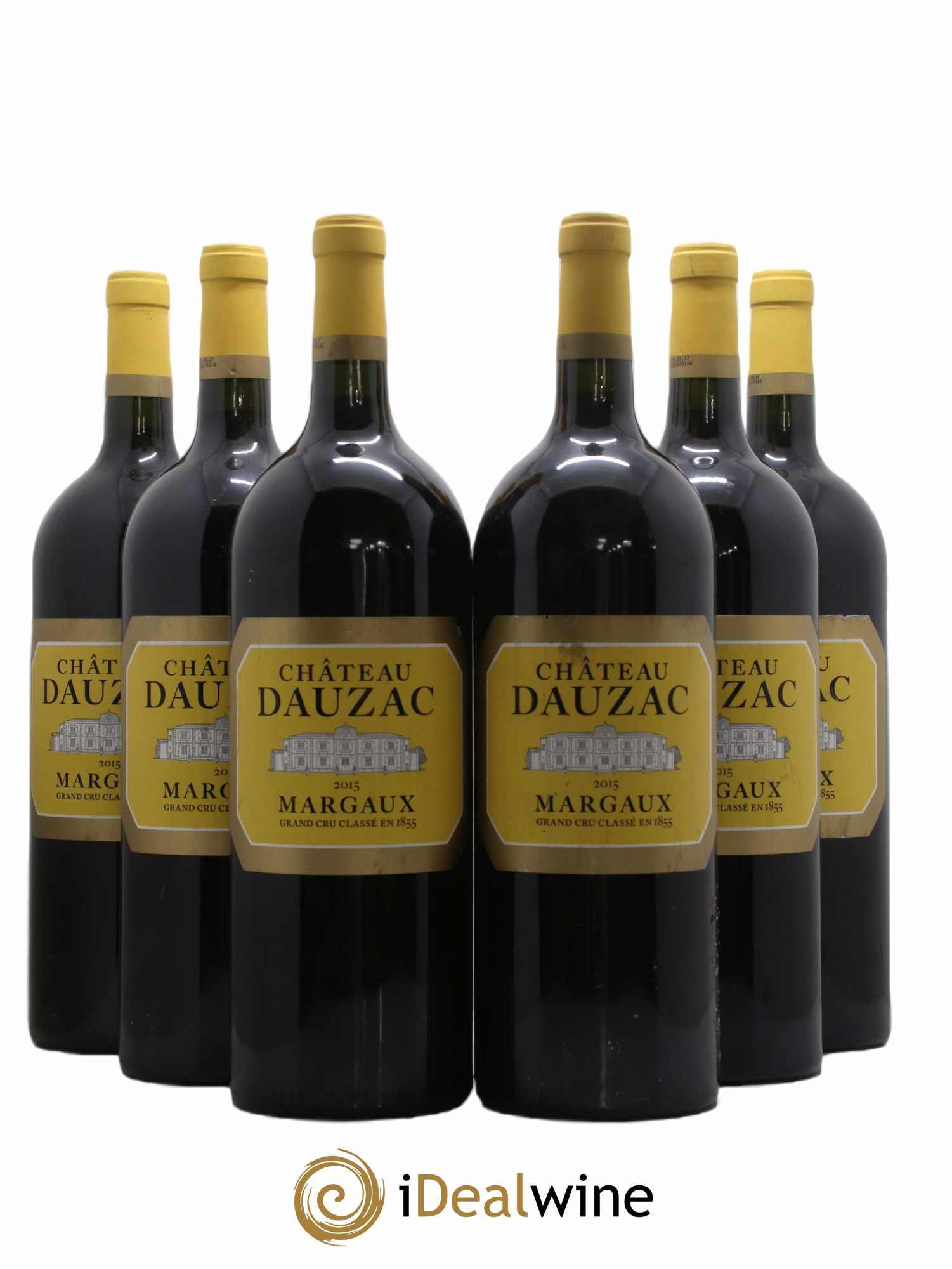 Château Dauzac 5ème Grand Cru Classé 2015 - Lot de 6 magnums - 0