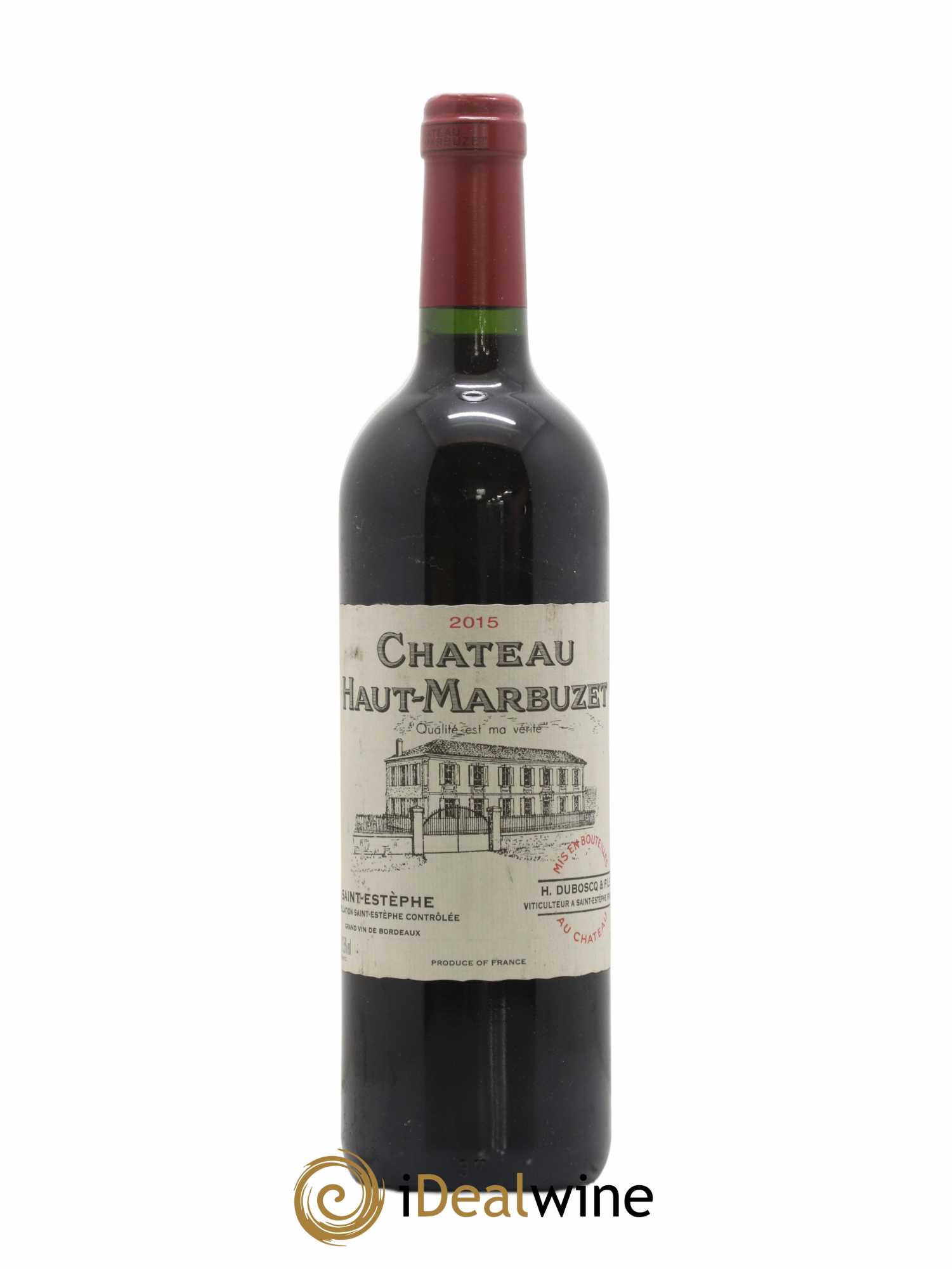 Château Haut Marbuzet 2015 - Lot de 1 bouteille - 0