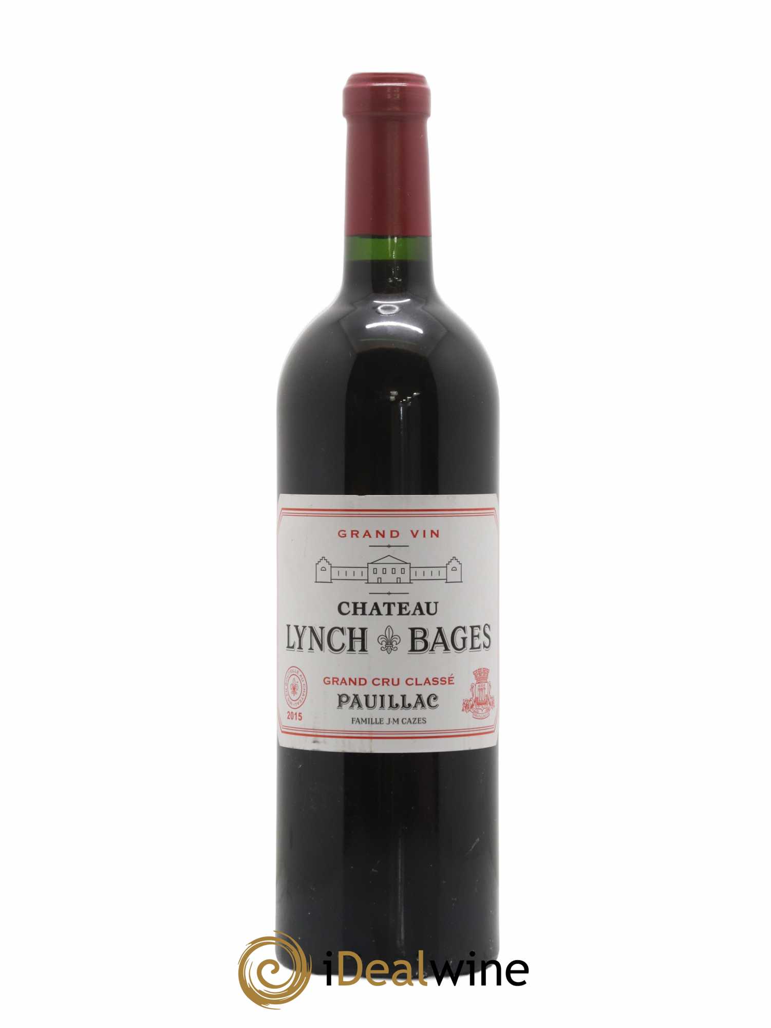 Château Lynch Bages 5ème Grand Cru Classé 2015 - Lot de 1 bouteille - 0