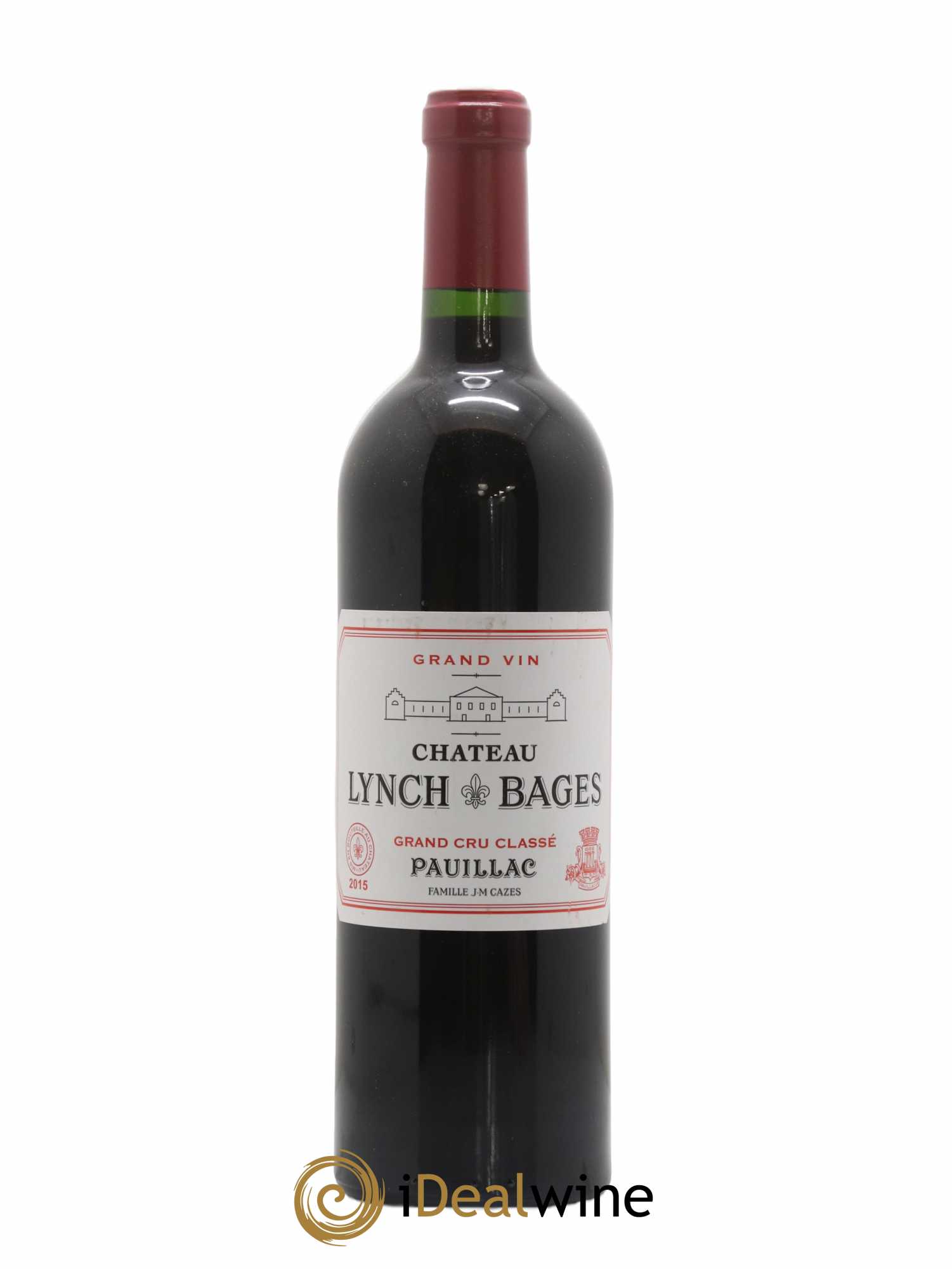 Château Lynch Bages 5ème Grand Cru Classé 2015 - Lot de 1 bouteille - 0