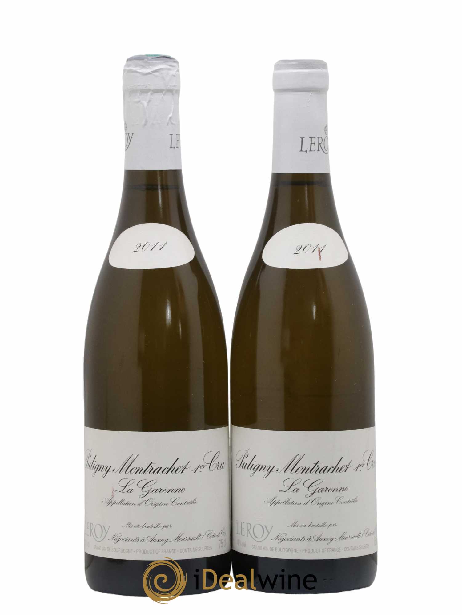 Puligny-Montrachet 1er Cru La Garenne Leroy SA 2011 - Lot de 2 bouteilles - 0