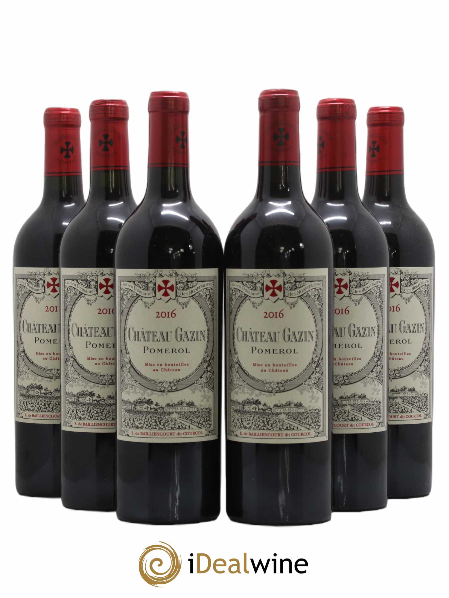 Château Gazin 2016 - Lot of 6 bottles - 0