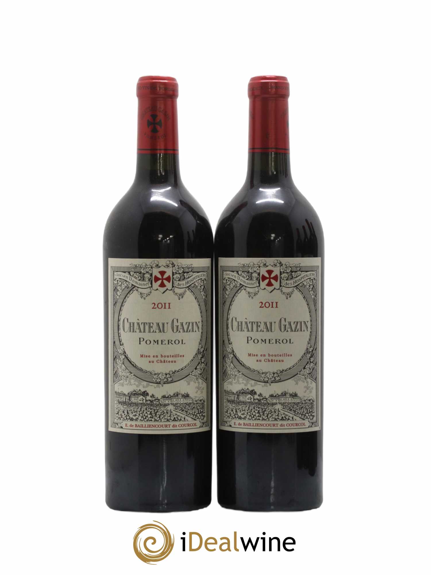 Château Gazin 2011 - Lot de 2 bouteilles - 0