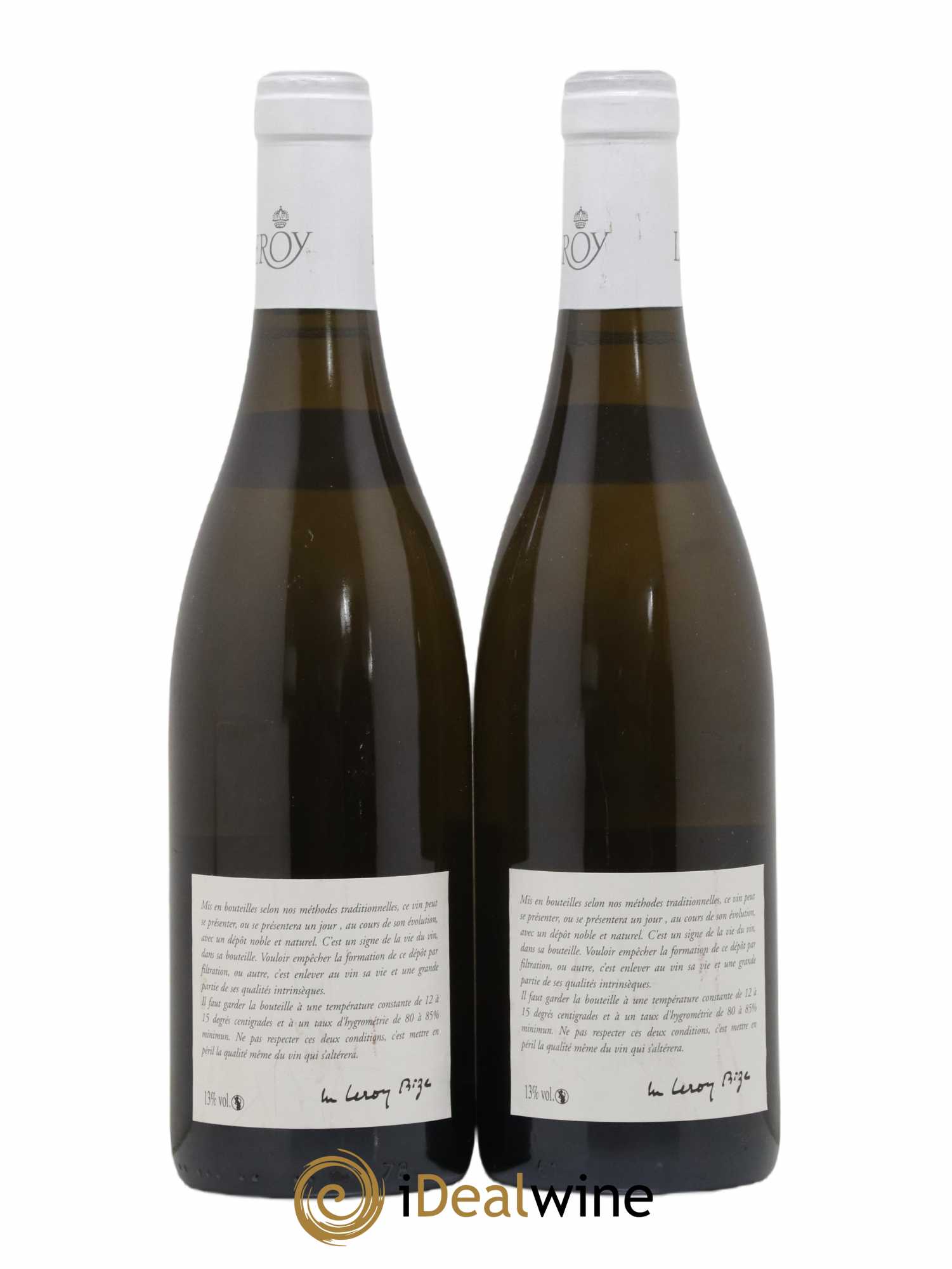 Puligny-Montrachet 1er Cru La Garenne Leroy SA 2011 - Lot de 2 bouteilles - 1