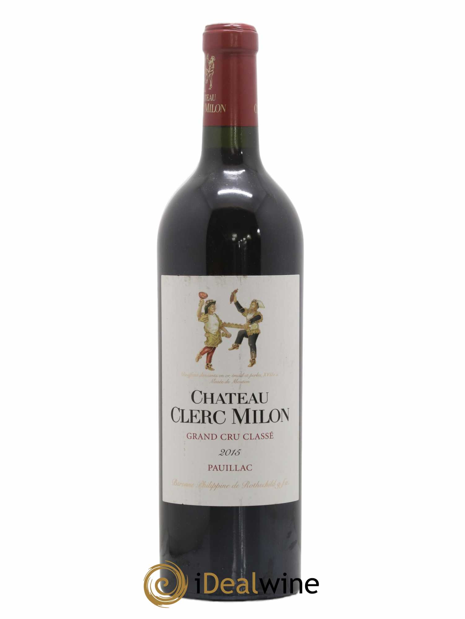 Château Clerc Milon 5ème Grand Cru Classé 2015 - Lot de 1 bouteille - 0