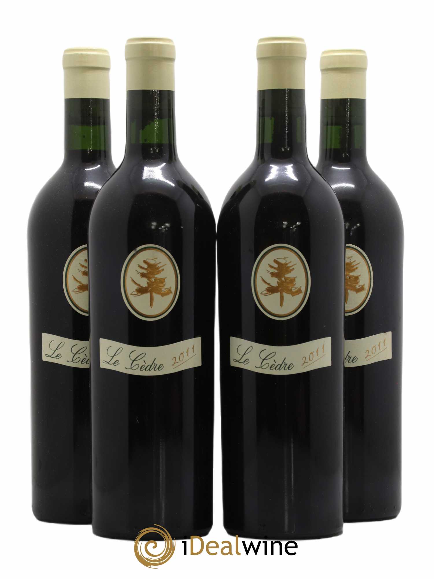 Cahors Château du Cèdre Cuvée Le Cèdre Pascal et Jean-Marc Verhaeghe 2011 - Lot de 4 bouteilles - 0