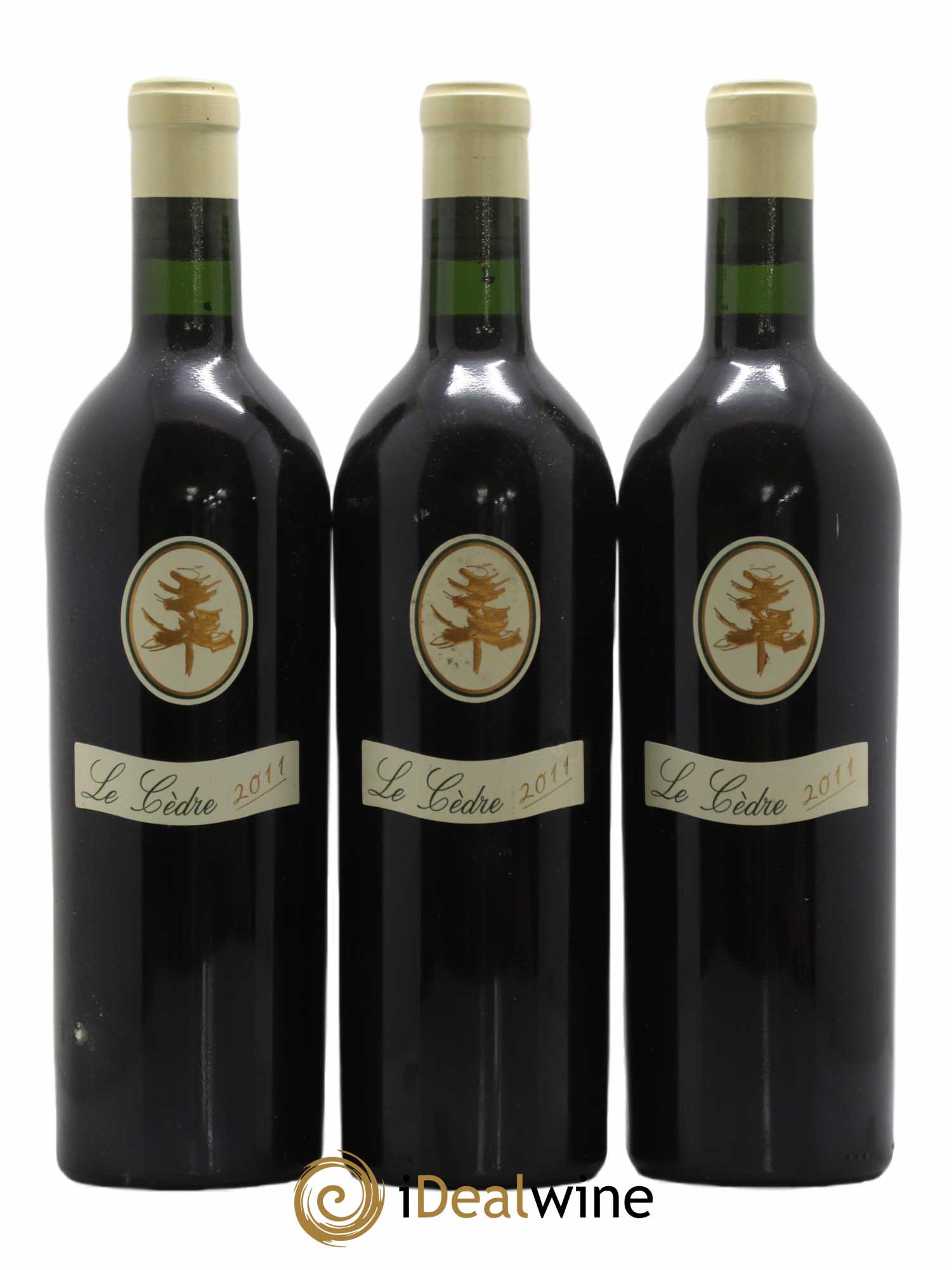 Cahors Château du Cèdre Cuvée Le Cèdre Pascal et Jean-Marc Verhaeghe 2011 - Lot of 3 bottles - 0