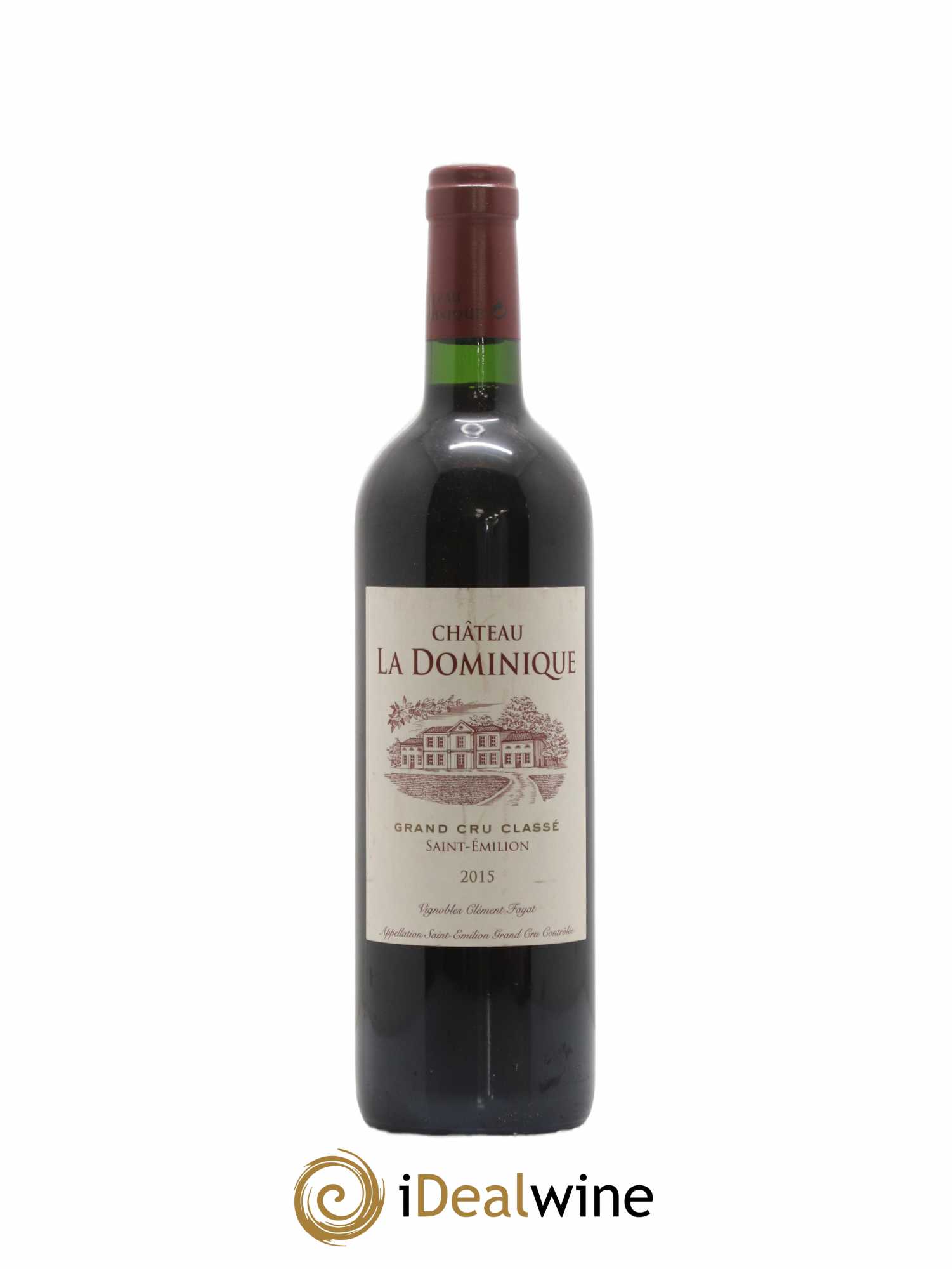 Château la Dominique Grand Cru Classé 2015 - Lot de 1 bouteille - 0