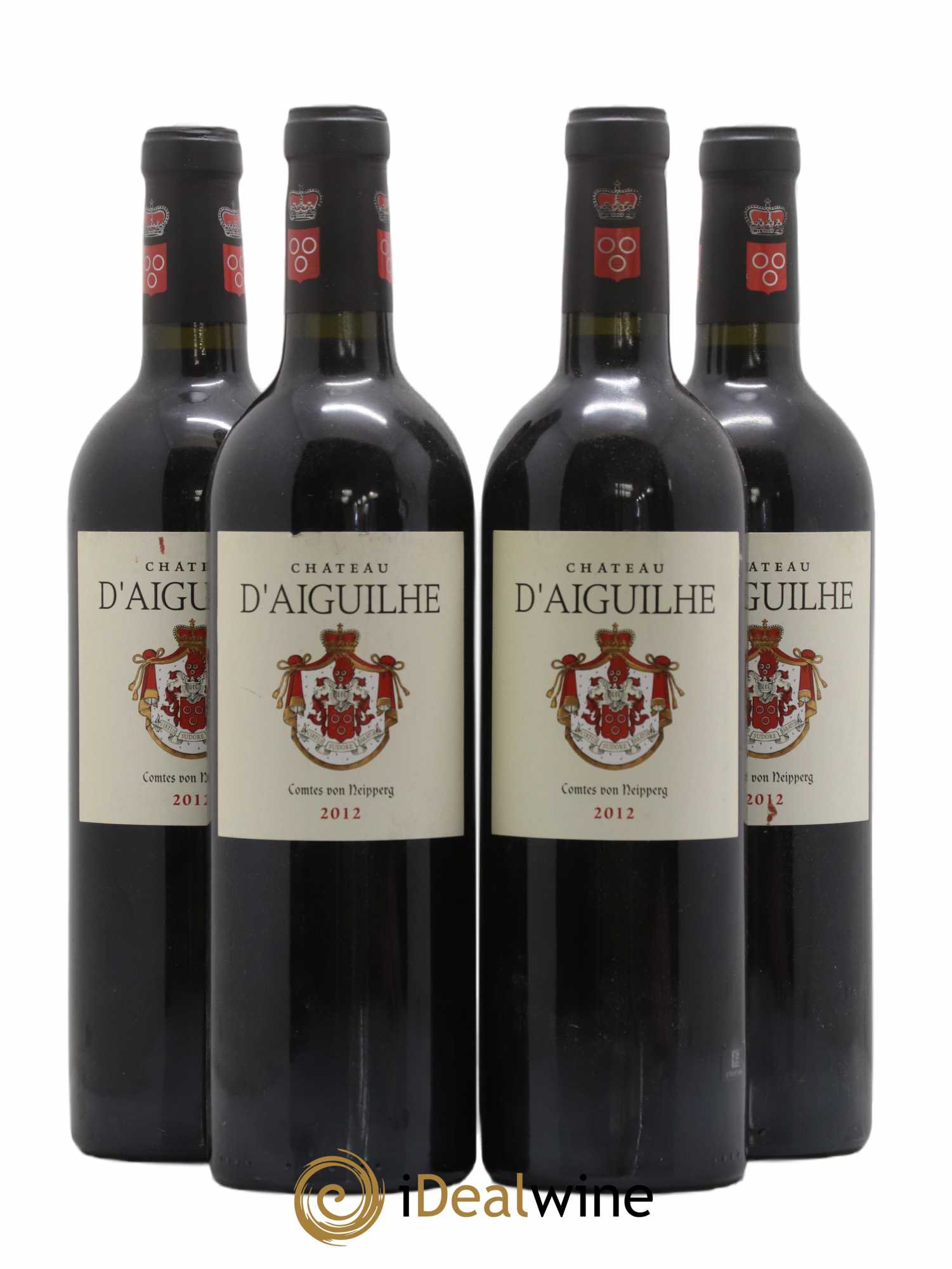 Château d' Aiguilhe 2012 - Lot de 4 bouteilles - 0
