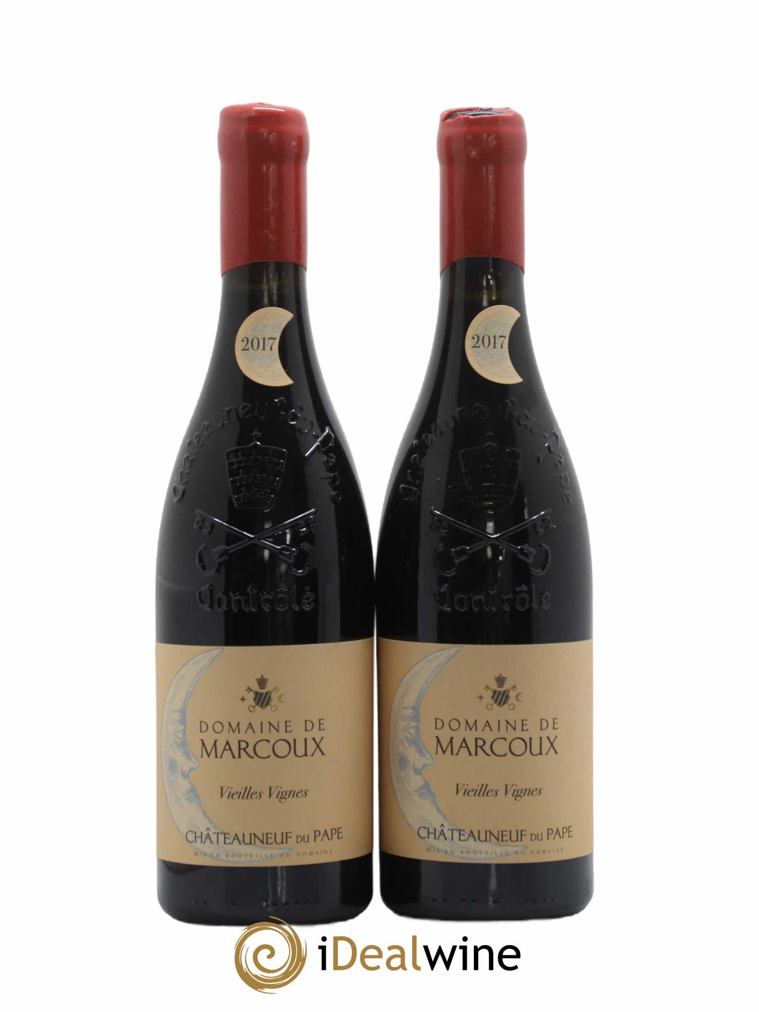Châteauneuf-du-Pape Vieilles Vignes Marcoux (Domaine de) 2017 - Lot de 2 bouteilles - 0