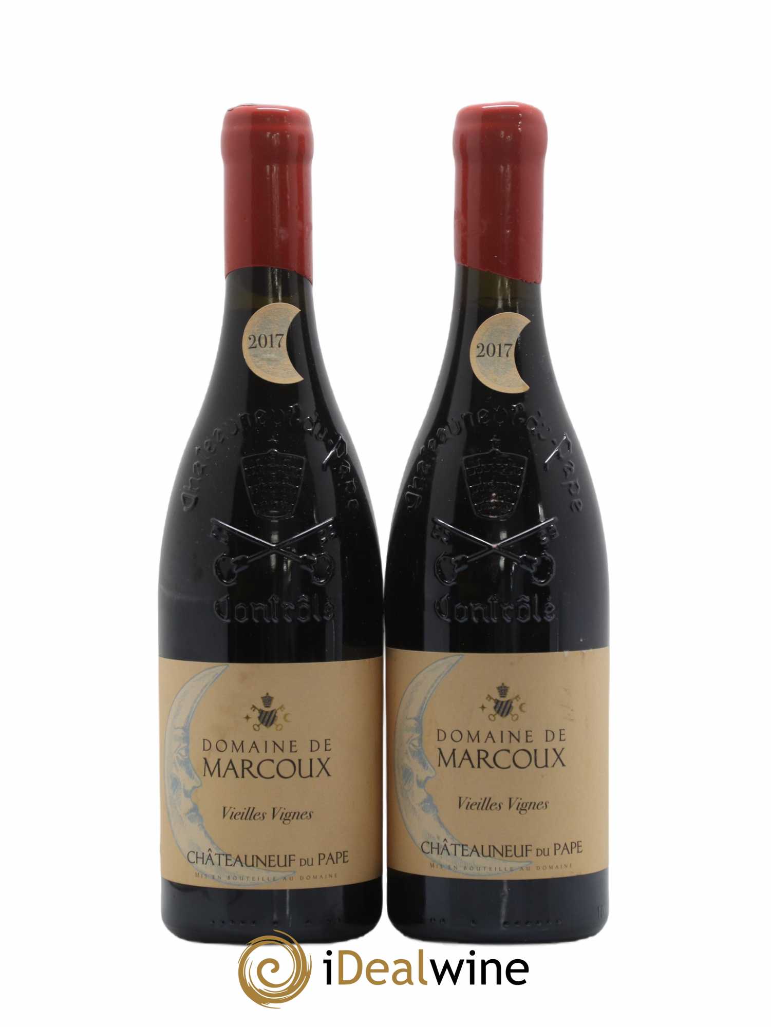 Châteauneuf-du-Pape Vieilles Vignes Marcoux (Domaine de) 2017 - Lot de 2 bouteilles - 0