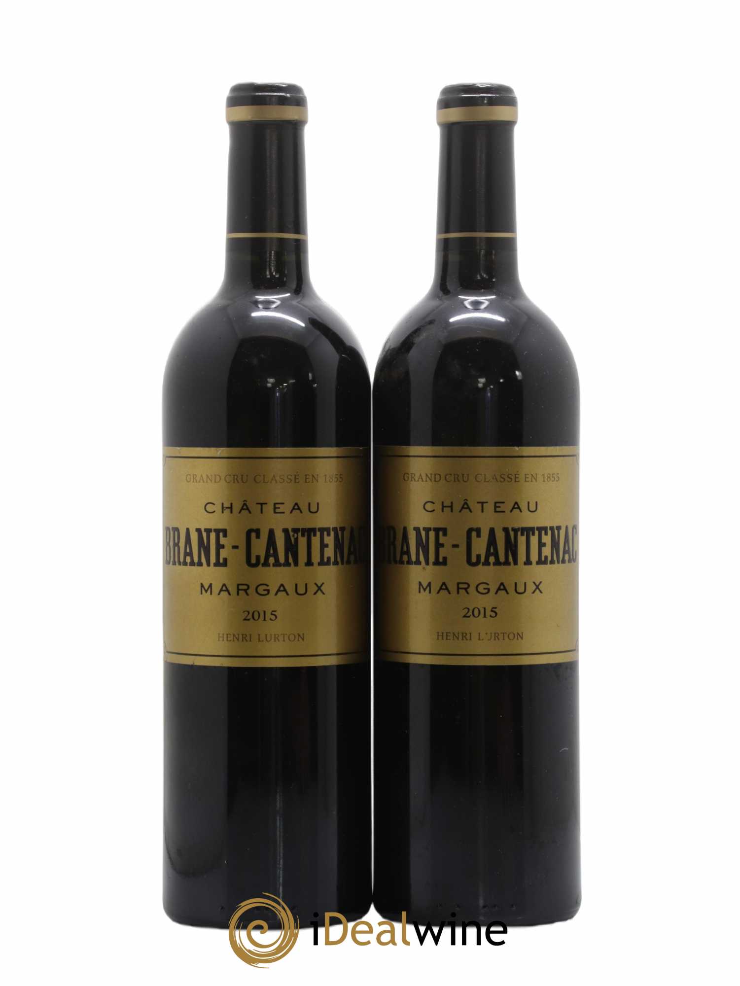 Château Brane Cantenac 2ème Grand Cru Classé 2015 - Lot de 2 bouteilles - 0