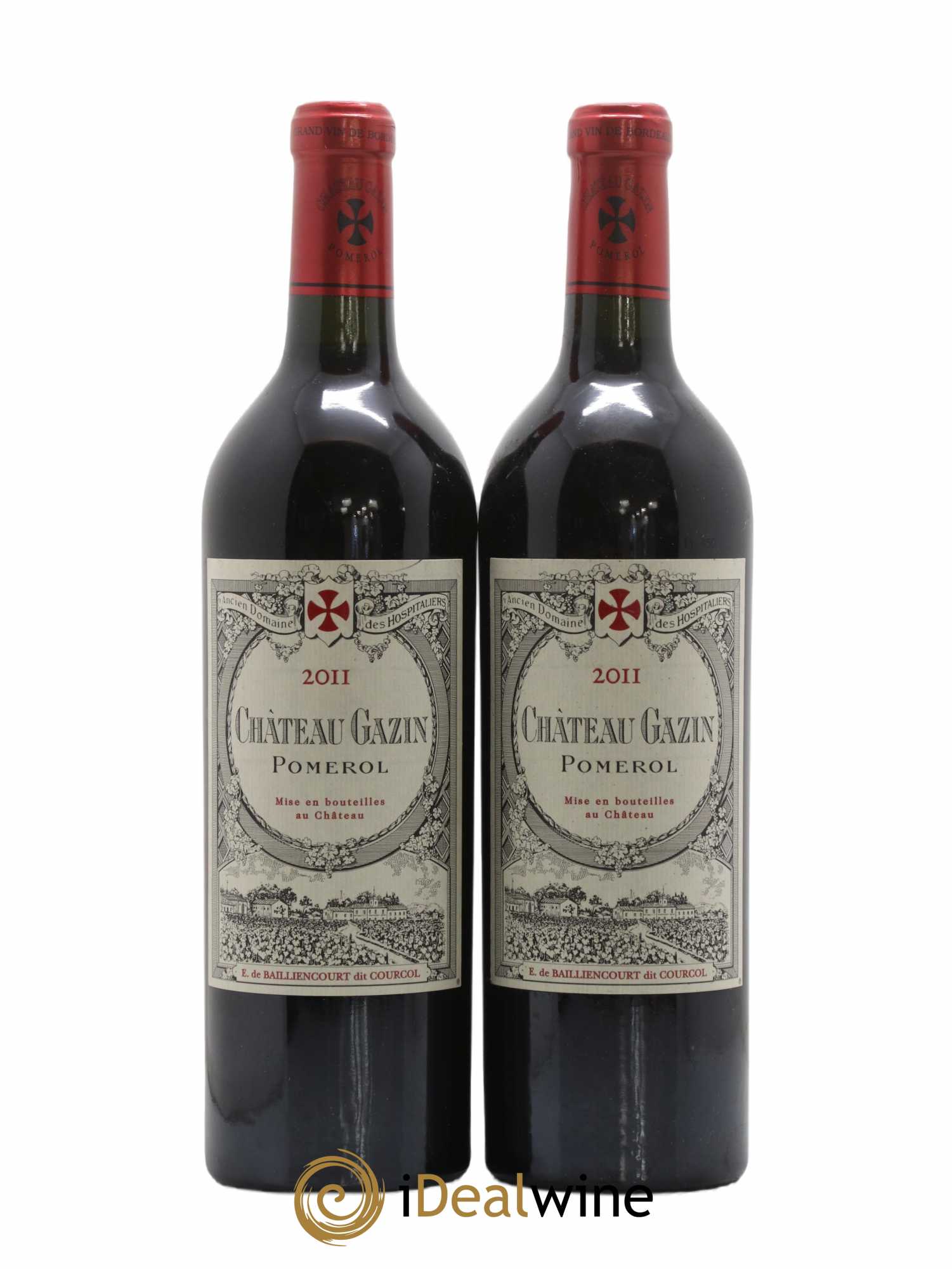 Château Gazin 2011 - Lot de 2 bouteilles - 0