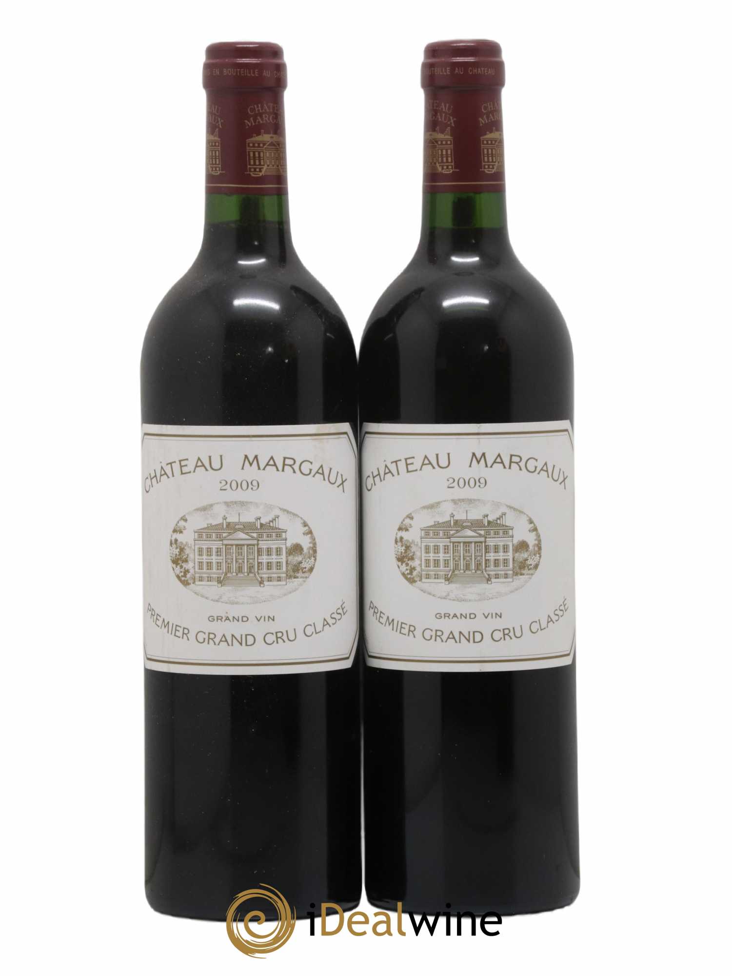 Château Margaux 1er Grand Cru Classé 2009 - Lot de 2 bouteilles - 0