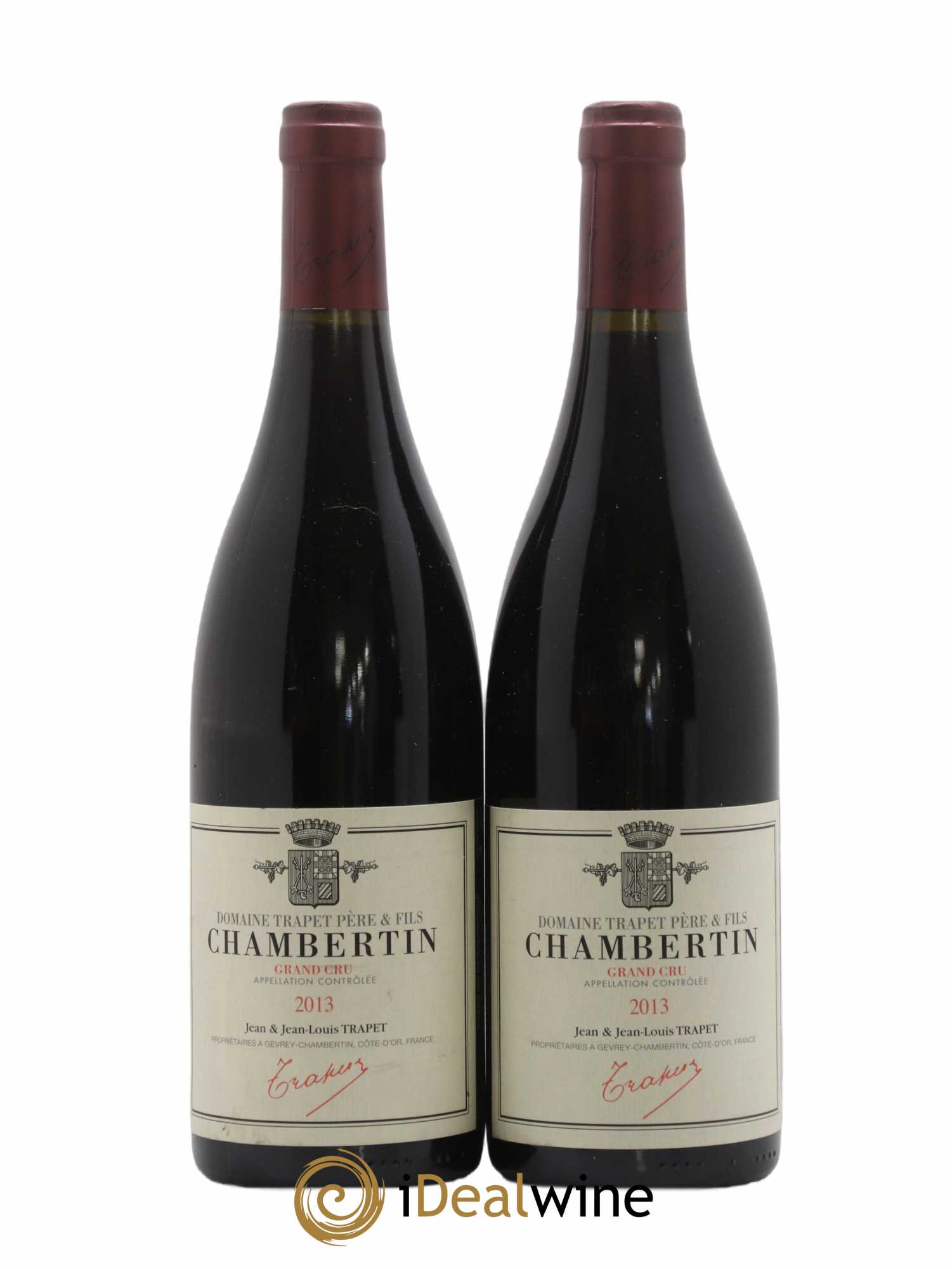 Chambertin Grand Cru Domaine Trapet 2013 - Lot de 2 bouteilles - 0