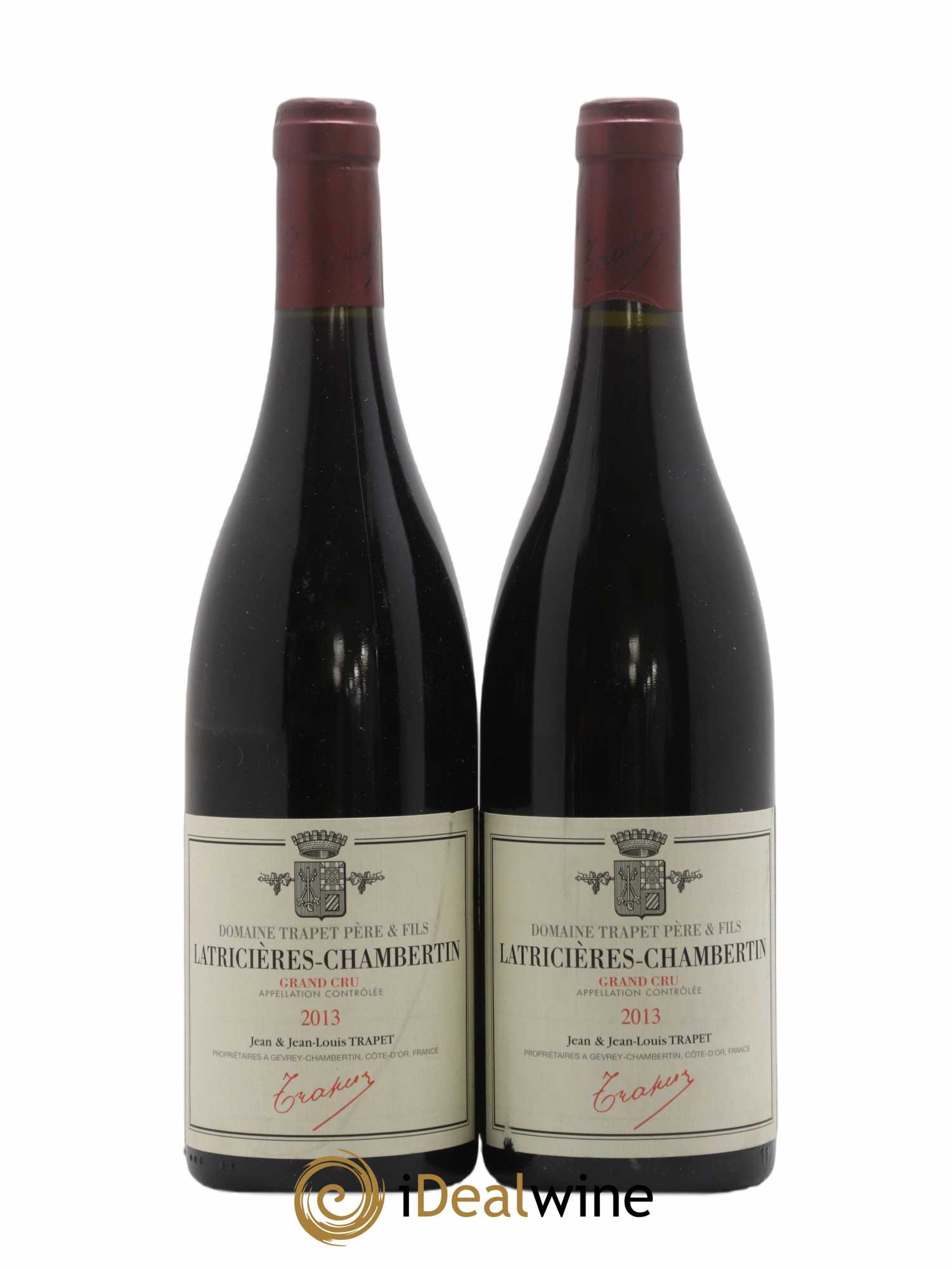 Latricières-Chambertin Grand Cru Domaine Trapet 2013 - Lot de 2 bouteilles - 0