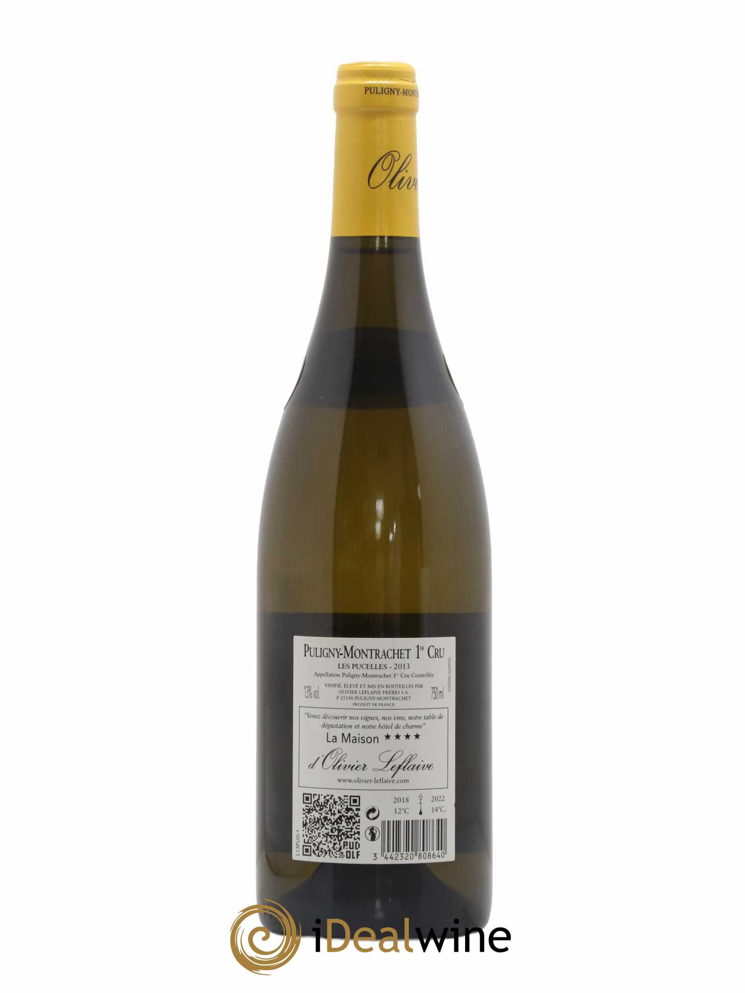 Puligny-Montrachet 1er Cru Les Pucelles Domaine Olivier Leflaive 2013 - Lot de 1 bouteille - 1