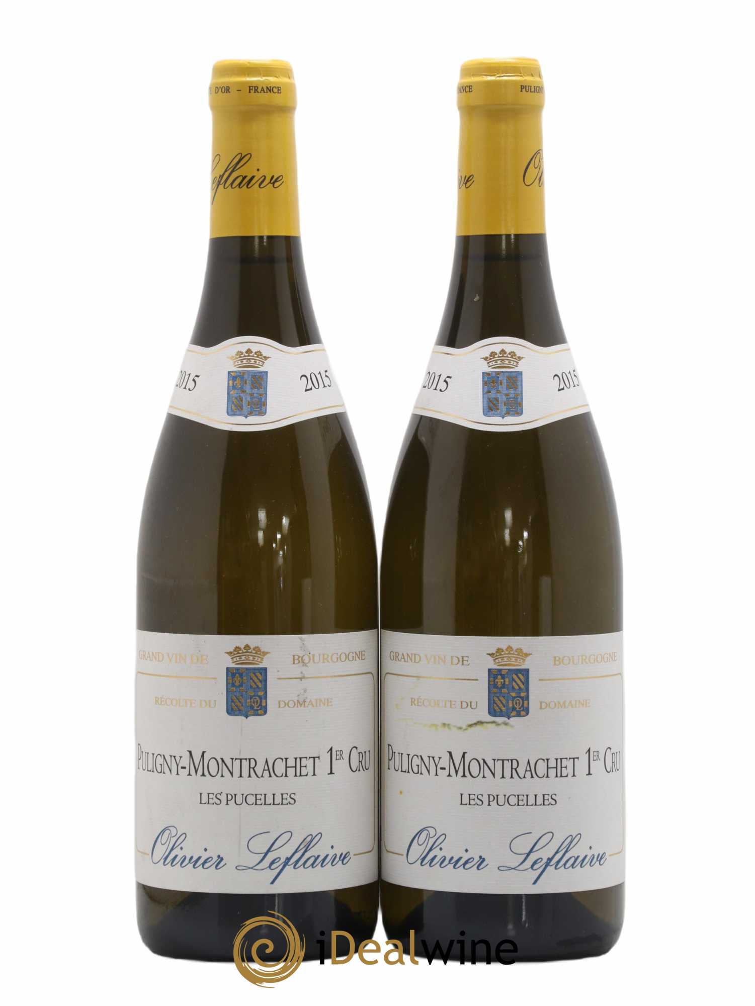 Puligny-Montrachet 1er Cru Les Pucelles Domaine Olivier Leflaive 2015 - Lot de 2 bouteilles - 0