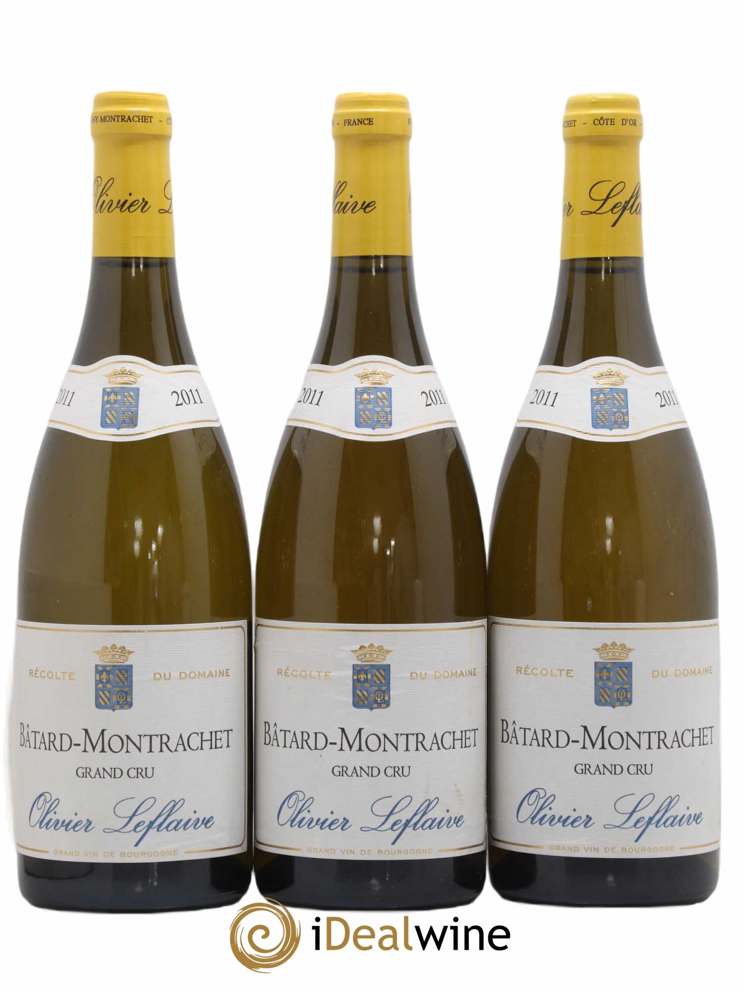 Bâtard-Montrachet Grand Cru Olivier Leflaive 2011 - Lot de 3 bouteilles - 0