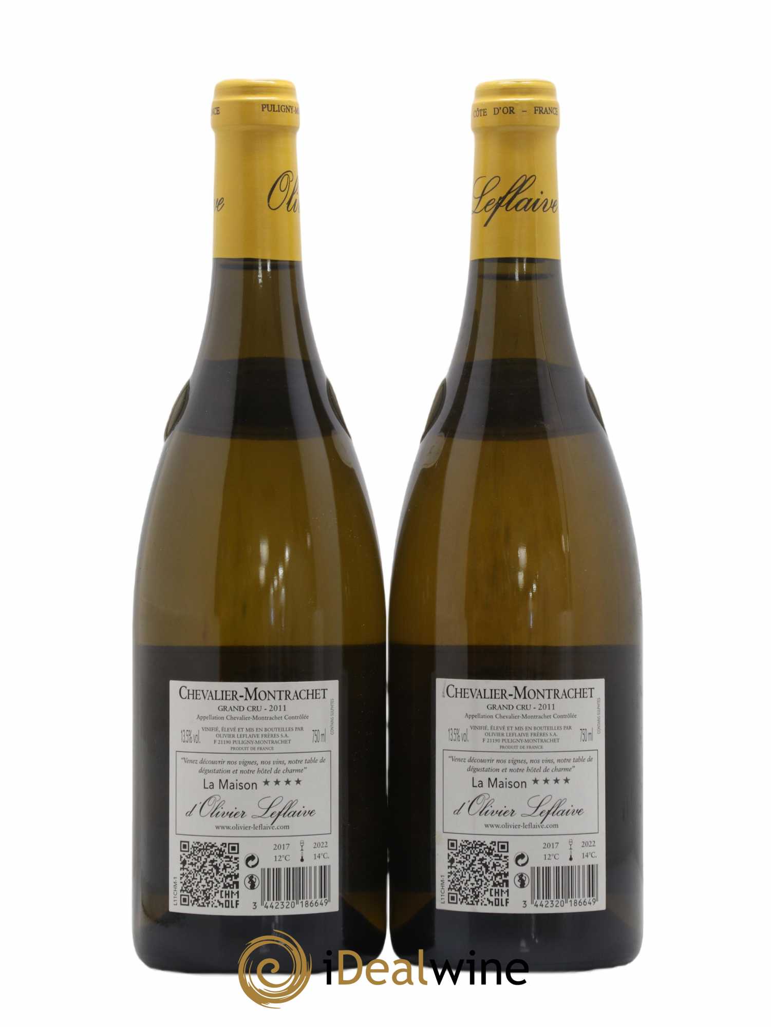 Chevalier-Montrachet Grand Cru Domaine Olivier Leflaive 2011 - Lot de 2 bouteilles - 1