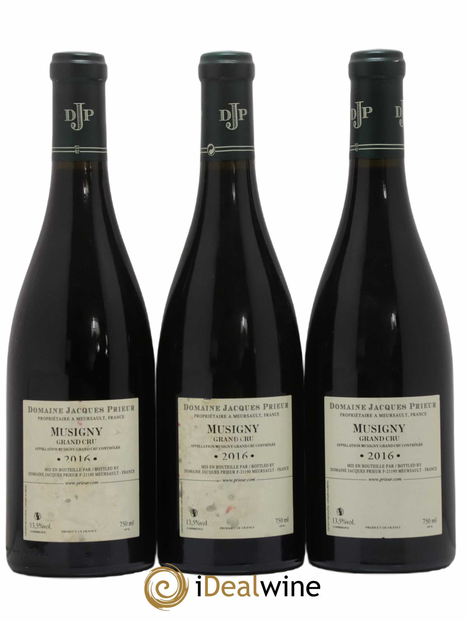 Musigny Grand Cru Jacques Prieur (Domaine) 2016 - Lot de 3 bouteilles - 1