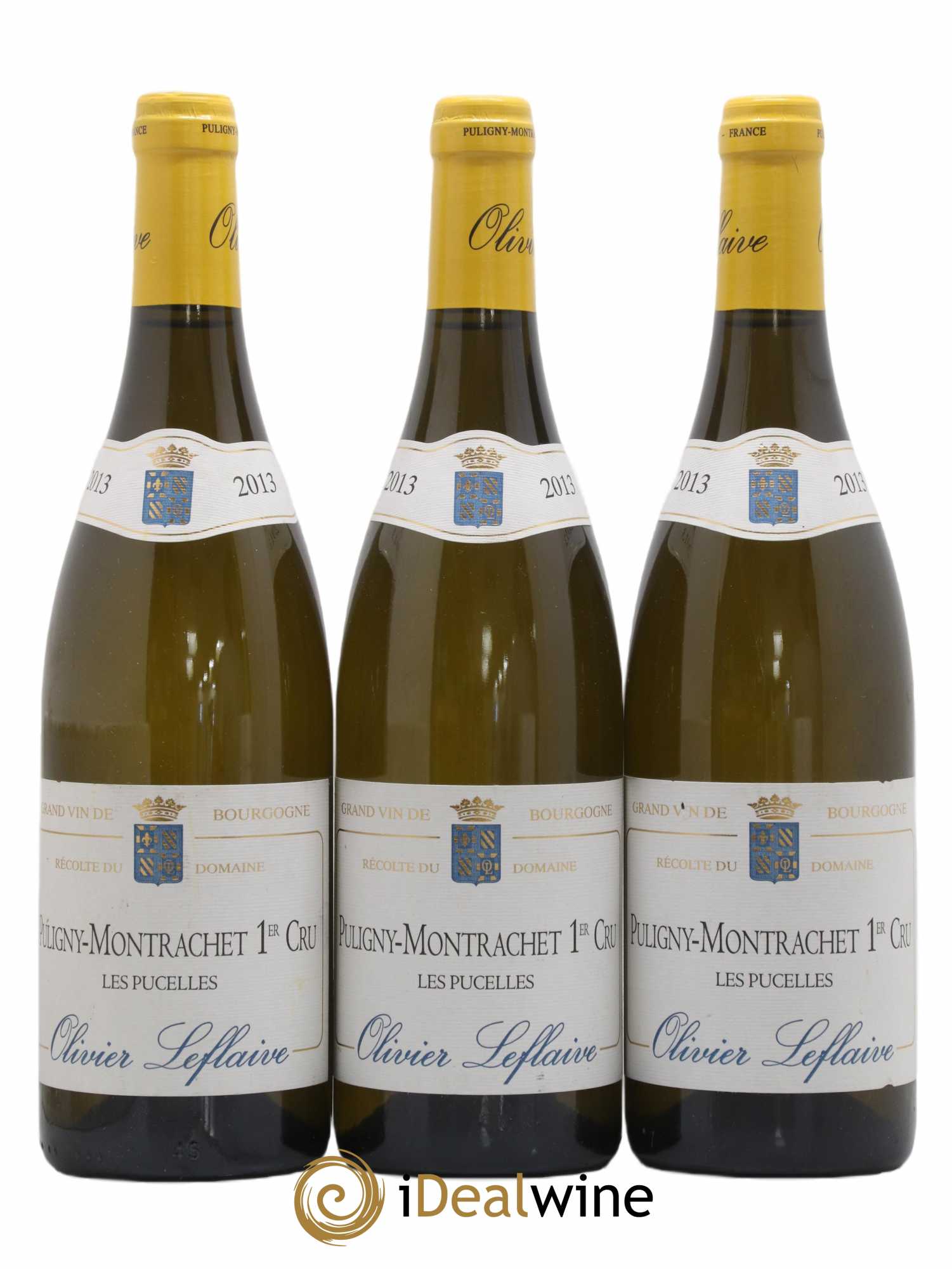 Puligny-Montrachet 1er Cru Les Pucelles Domaine Olivier Leflaive 2013 - Lot de 3 bouteilles - 0