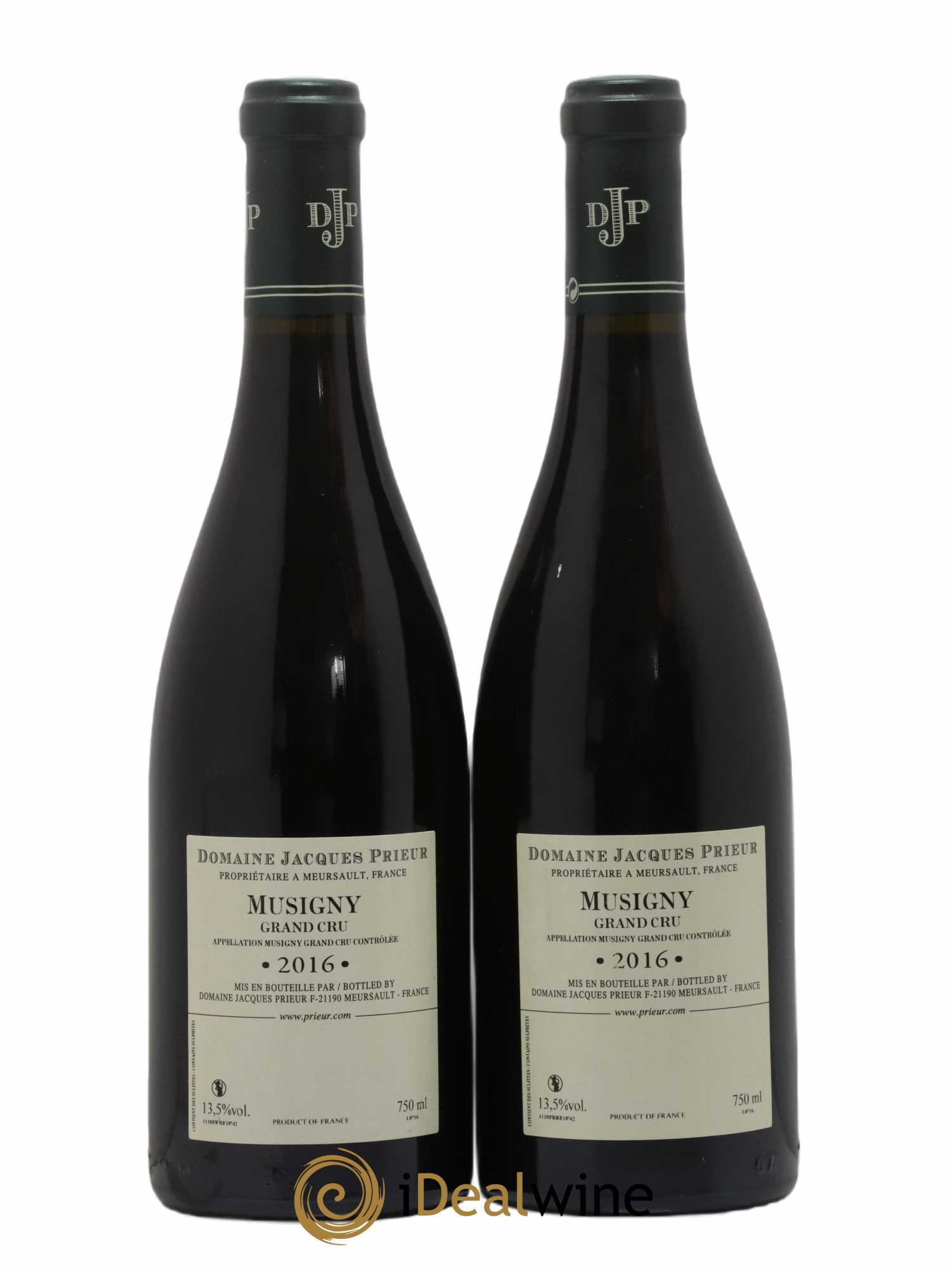 Musigny Grand Cru Jacques Prieur (Domaine) 2016 - Lot de 2 bouteilles - 1