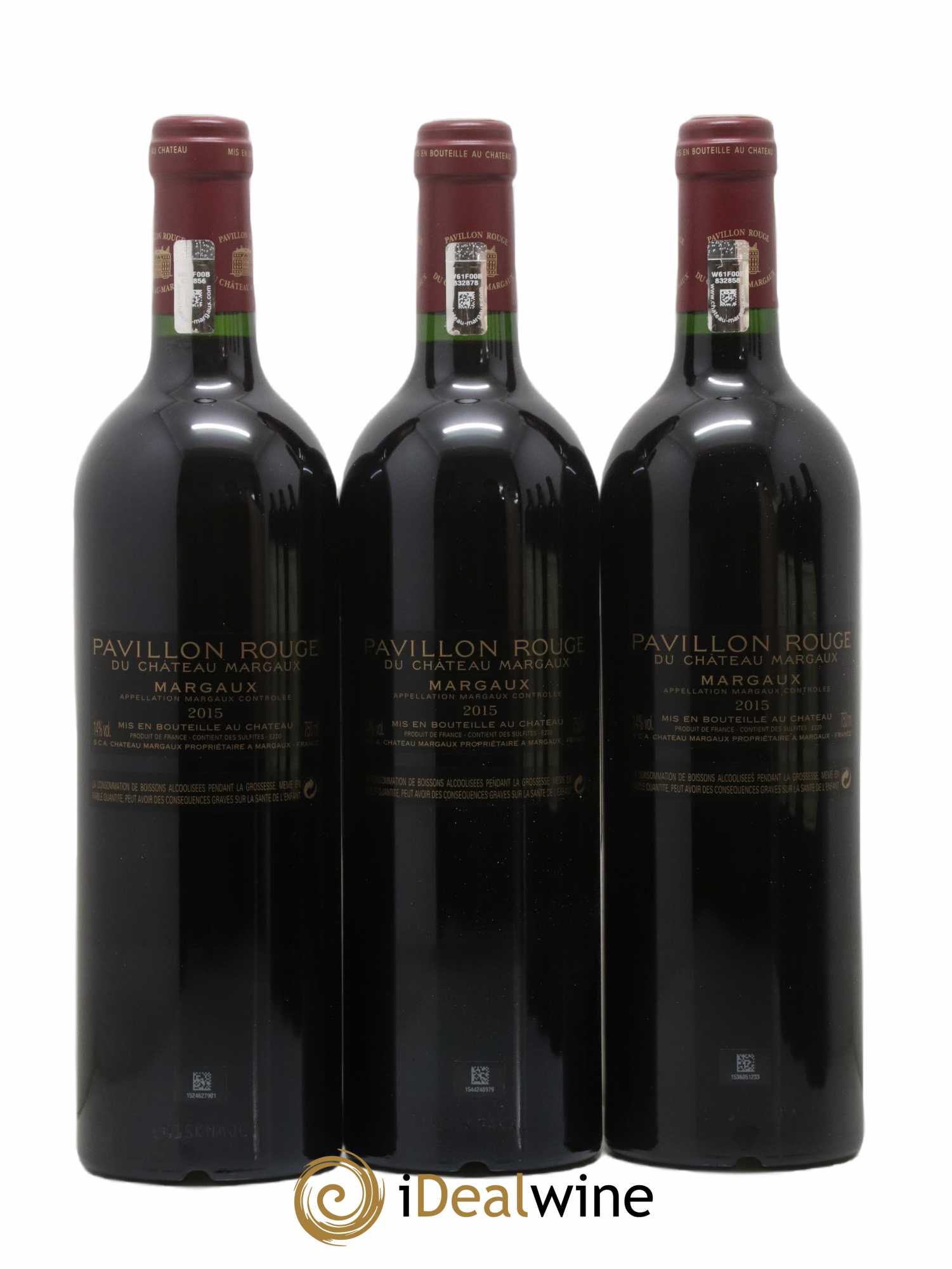 Pavillon Rouge du Château Margaux Second Vin 2015 - Lot de 6 bouteilles - 2