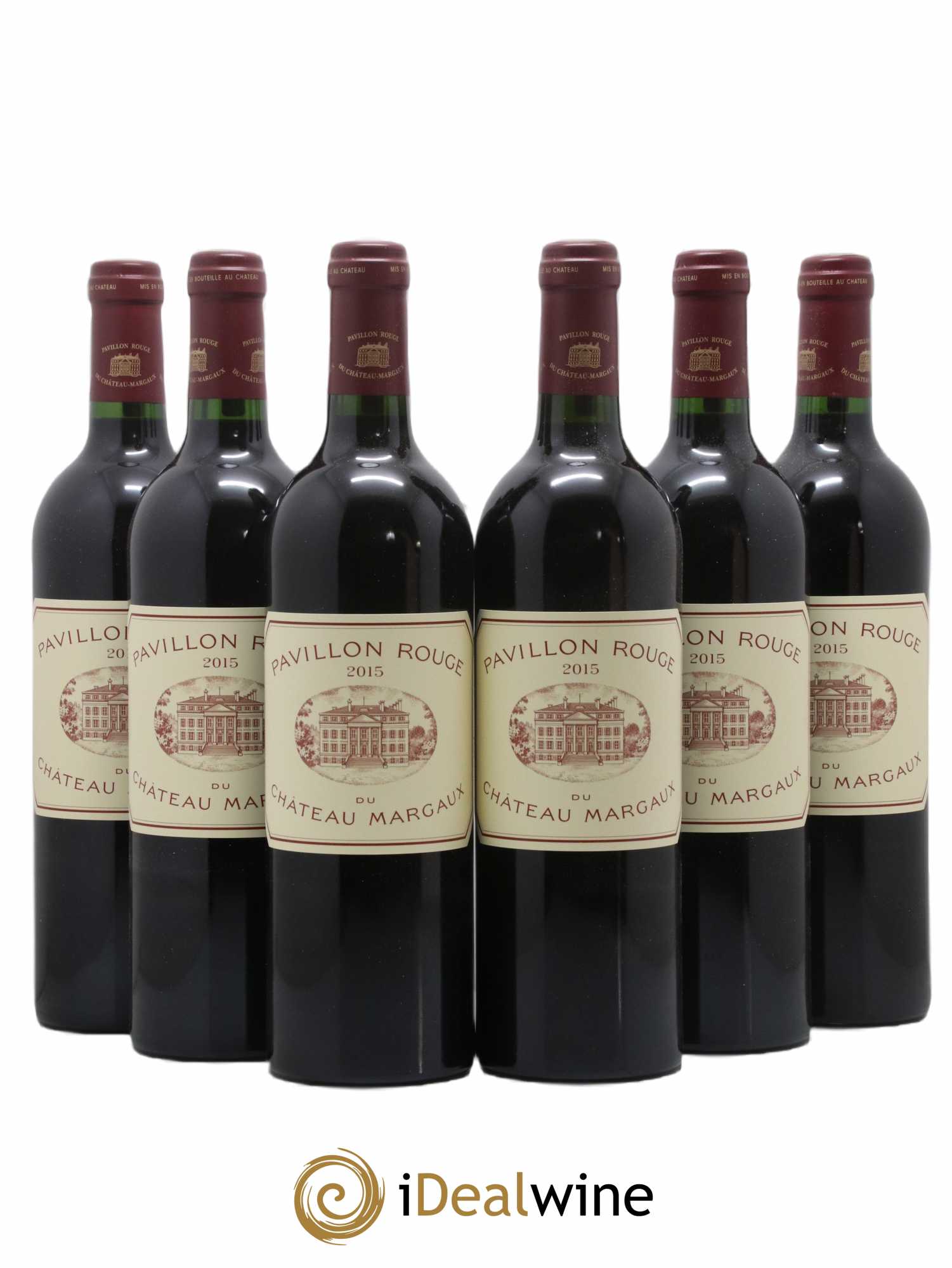 Pavillon Rouge du Château Margaux Second Vin 2015 - Lot de 6 bouteilles - 0