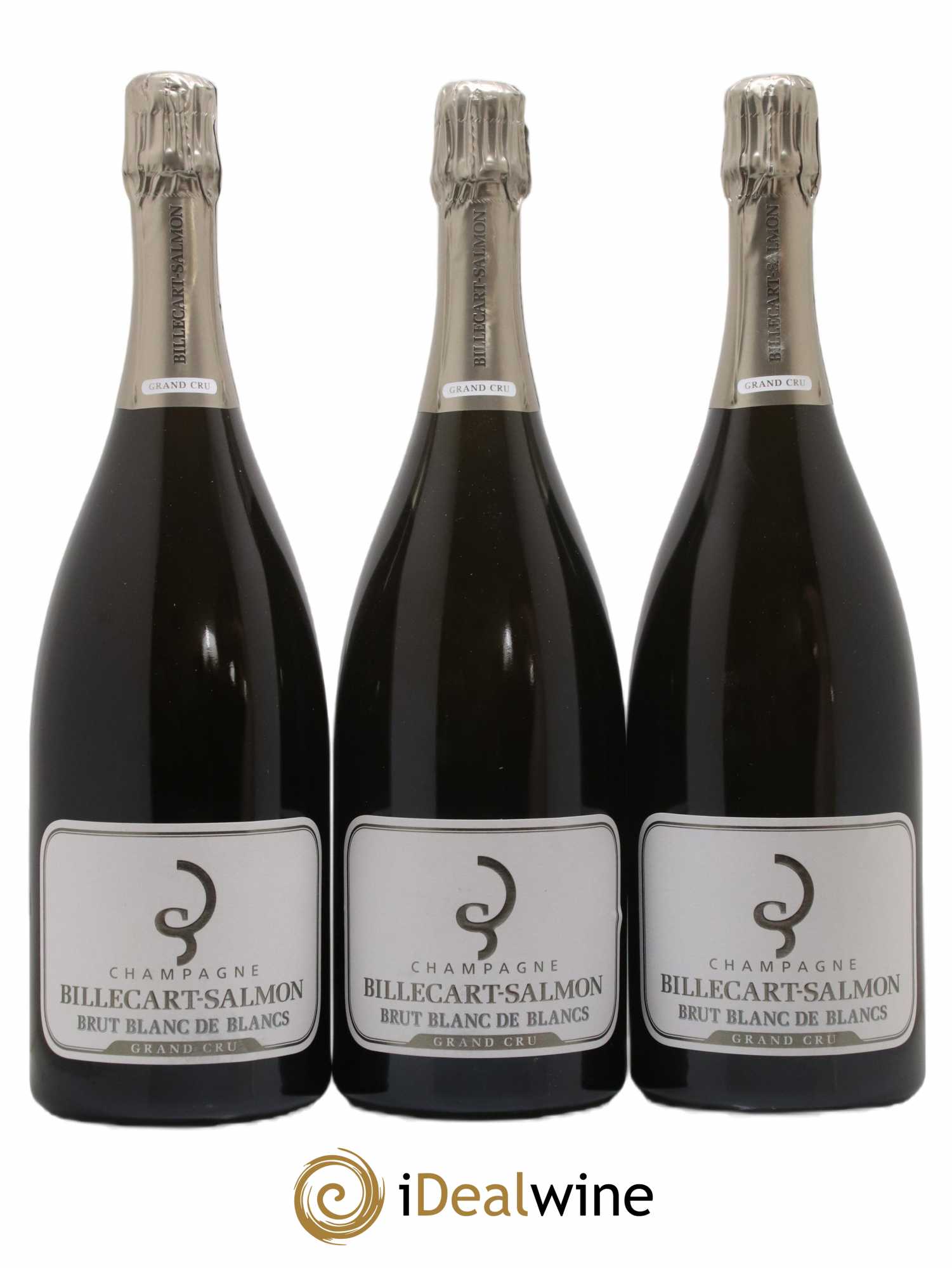Blanc de Blancs Grand Cru Brut Billecart-Salmon - Lot de 3 magnums - 0