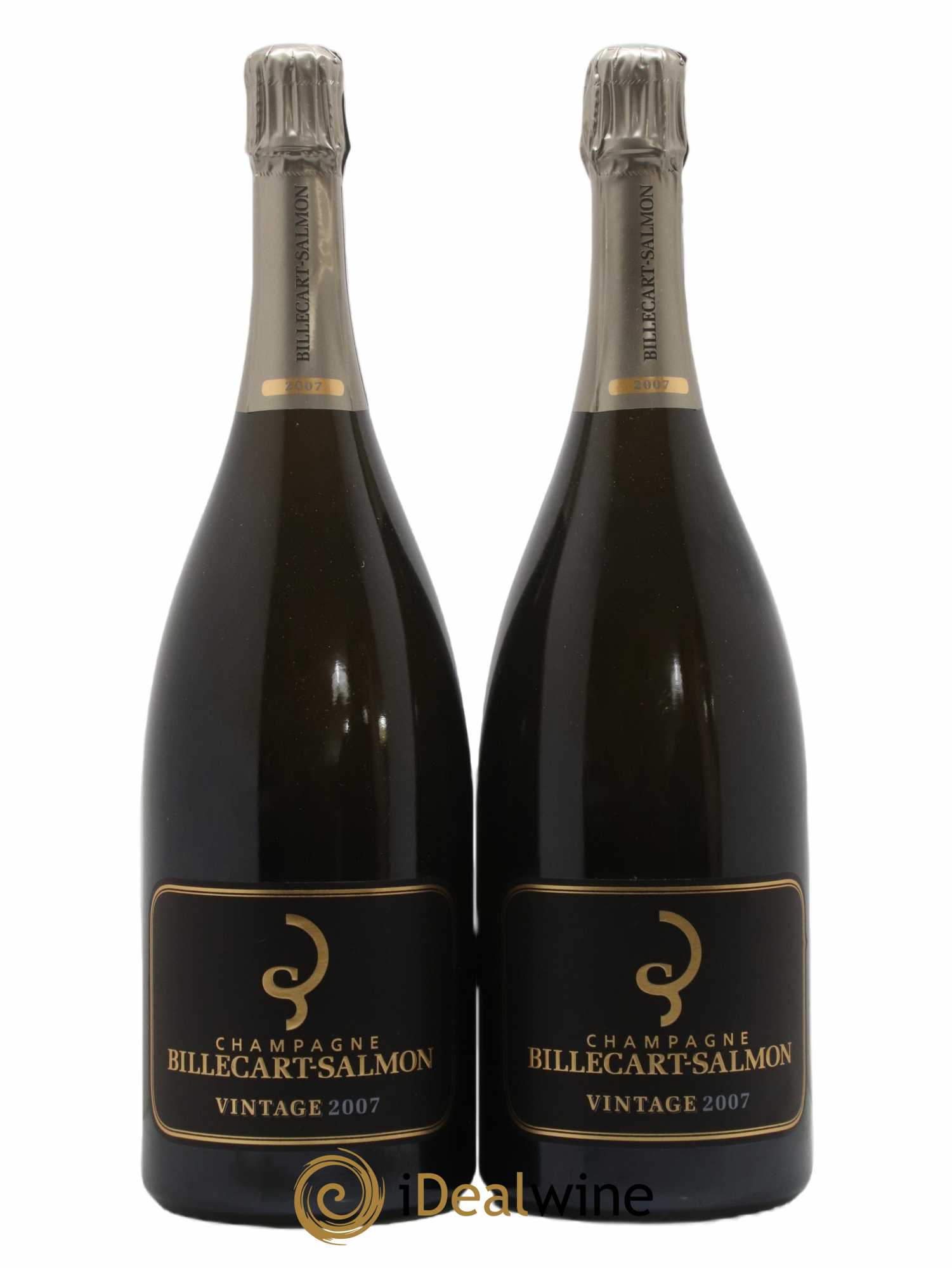 Vintage Billecart-Salmon 2007 - Lot de 2 magnums - 0
