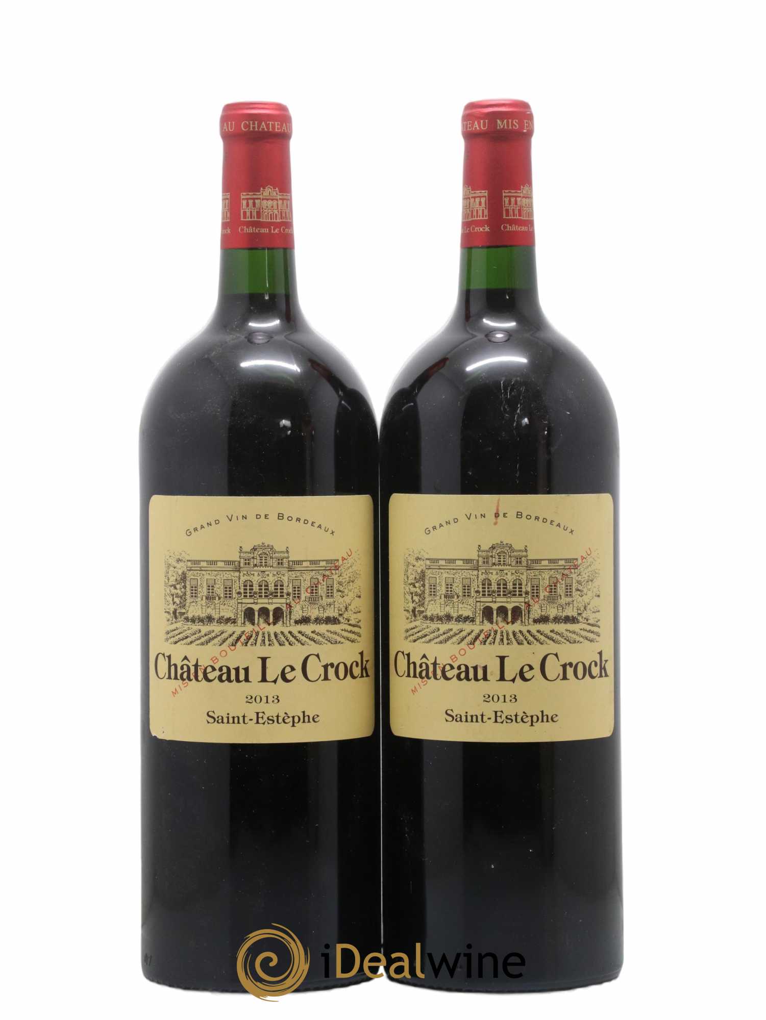 Château le Crock Cru Bourgeois 2013 - Lot de 2 magnums - 0