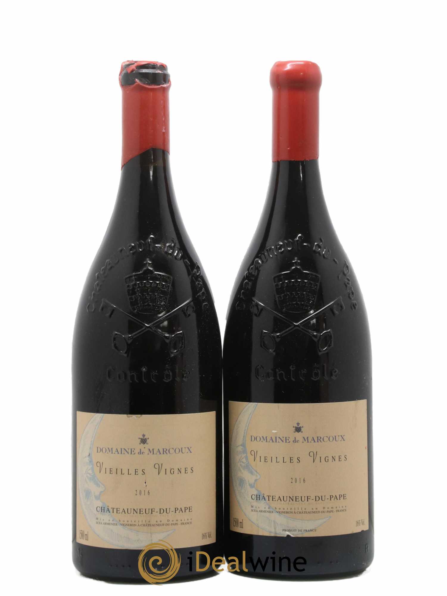 Châteauneuf-du-Pape Vieilles Vignes Marcoux (Domaine de) 2016 - Lot de 2 magnums - 0