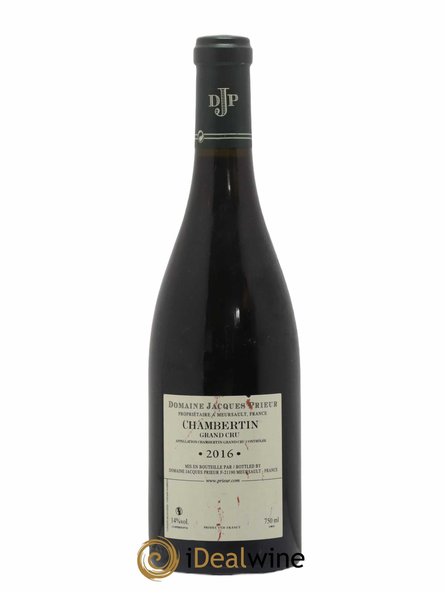 Chambertin Grand Cru Jacques Prieur (Domaine) 2016 - Lot de 1 bouteille - 1
