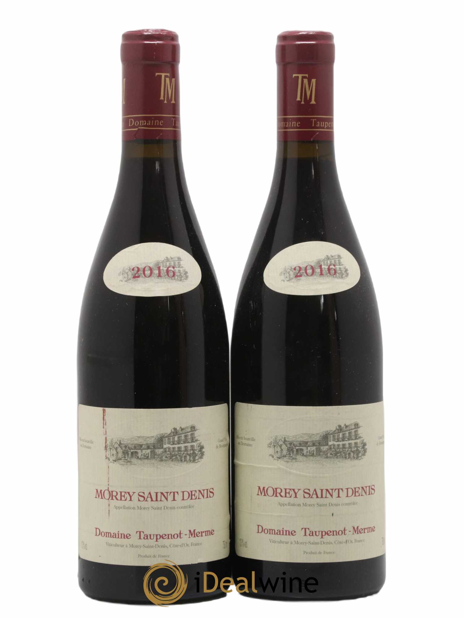 Morey-Saint-Denis Taupenot Merme 2016 - Lot de 2 bouteilles - 0