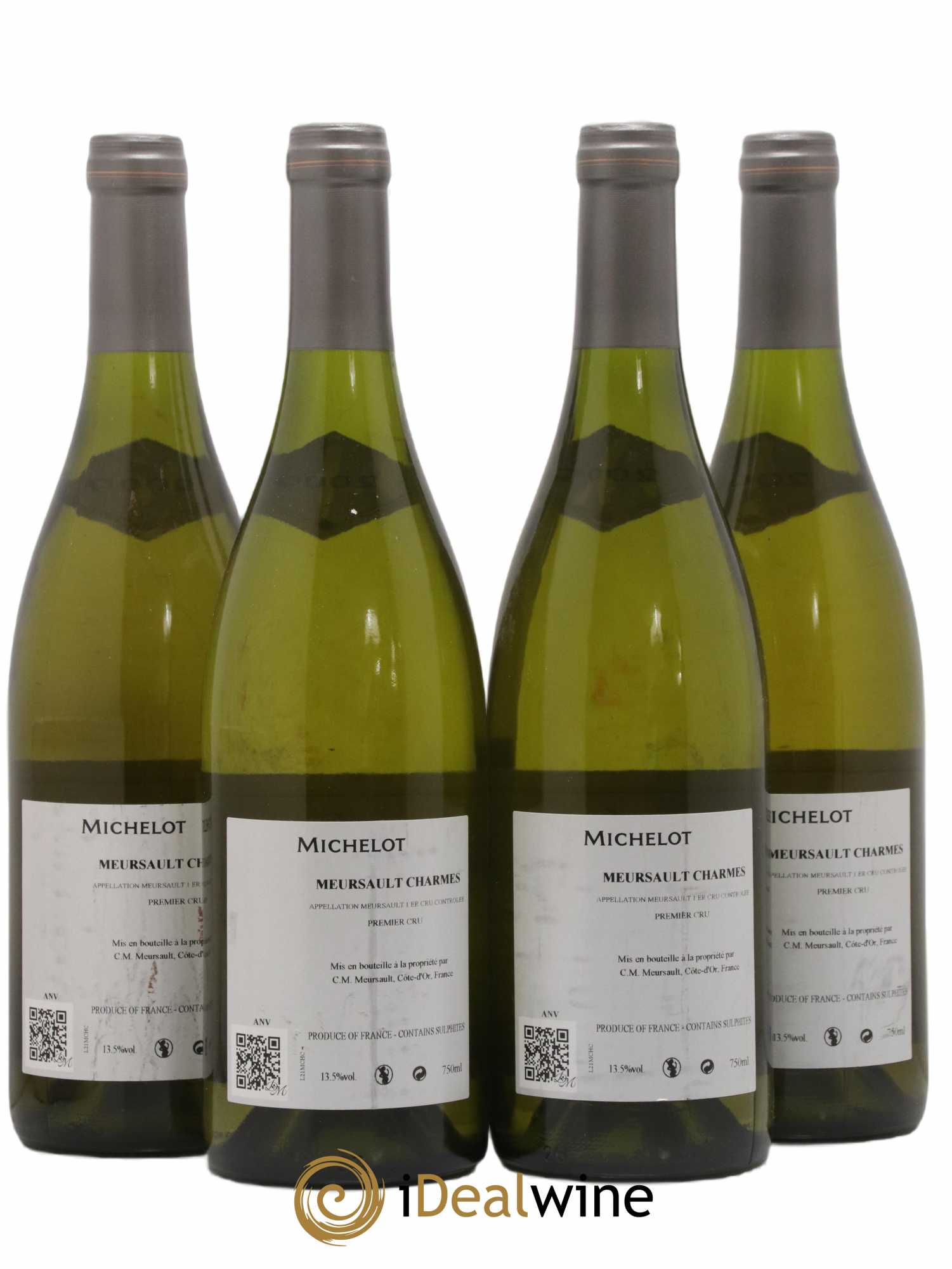 Meursault 1er Cru  2009 - Posten von 4 Flaschen - 1