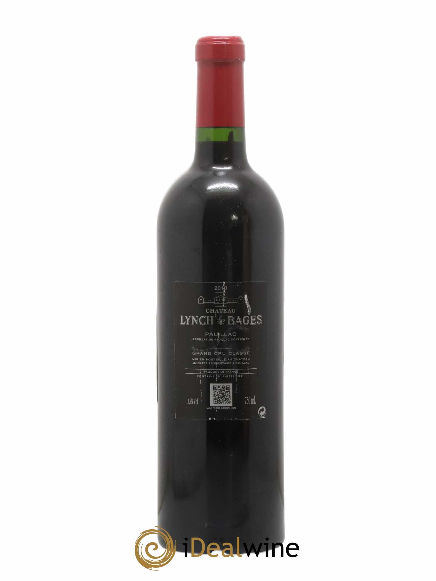 Château Lynch Bages 5ème Grand Cru Classé 2010 - Lot de 1 bouteille - 1