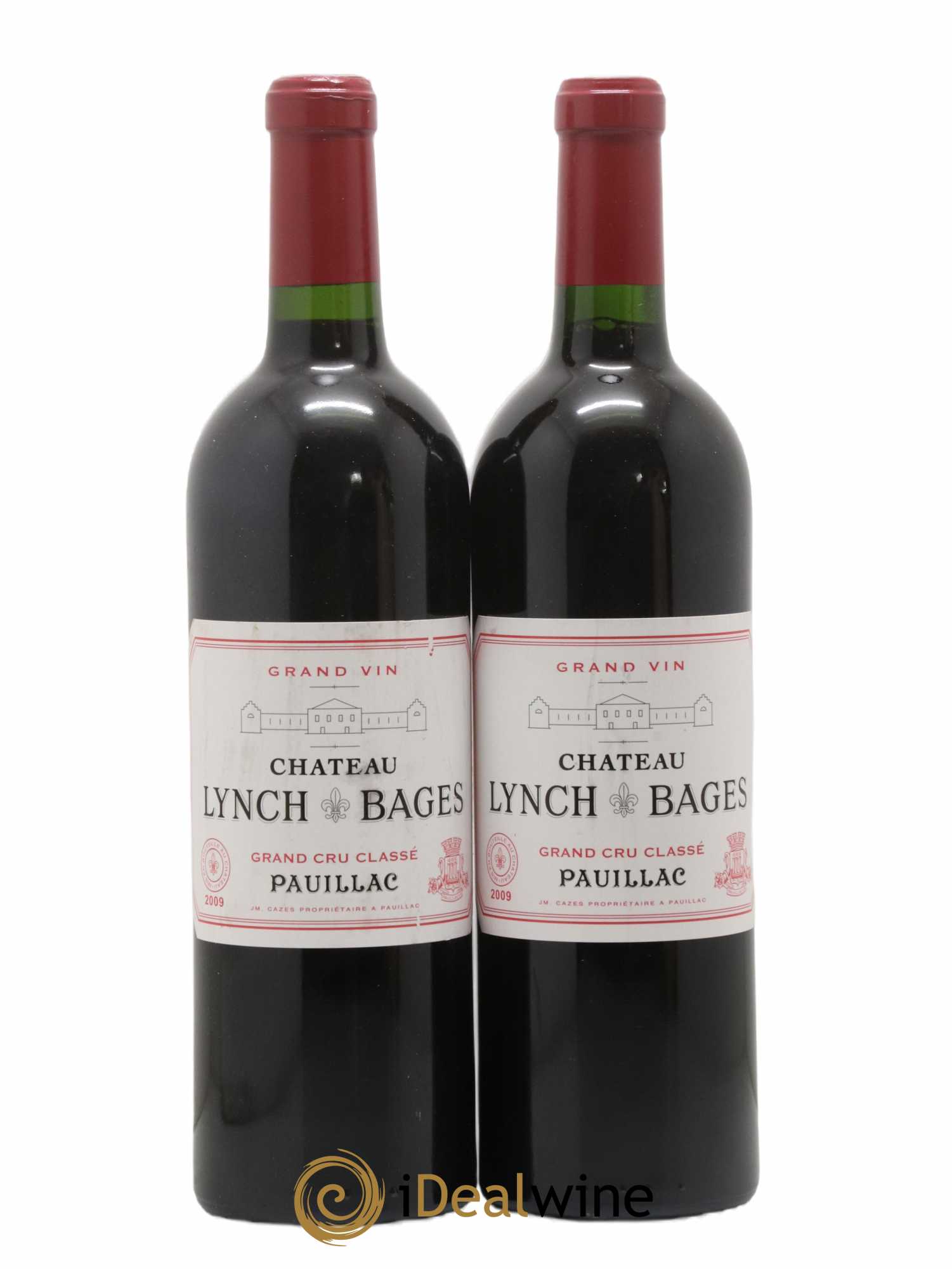 Château Lynch Bages 5ème Grand Cru Classé 2009 - Lot de 2 bouteilles - 0