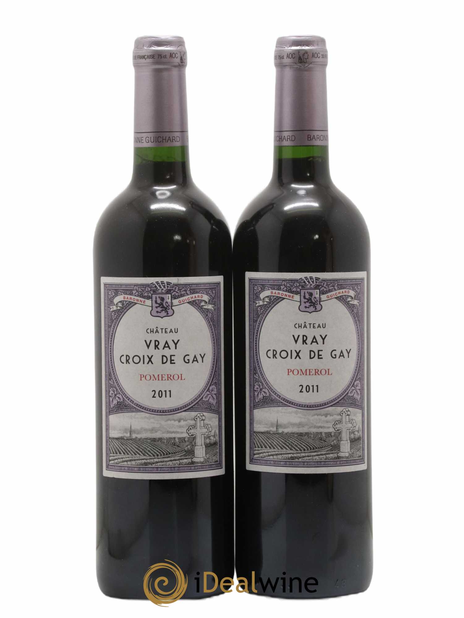 Château Vray Croix de Gay 2011 - Lot de 2 bouteilles - 0