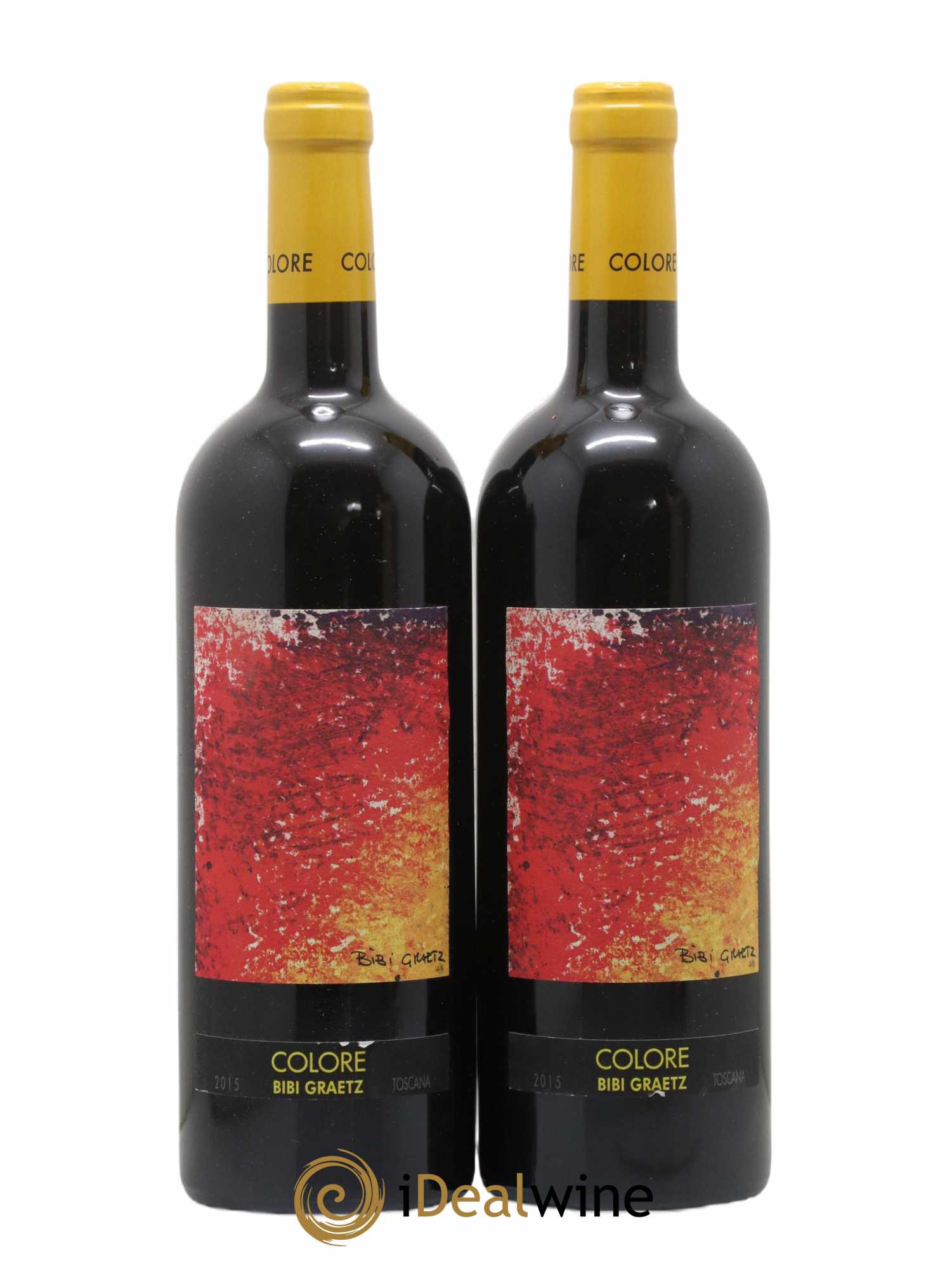 Toscana IGT Colore Bibi Graetz 2015 - Lot de 2 bouteilles - 0