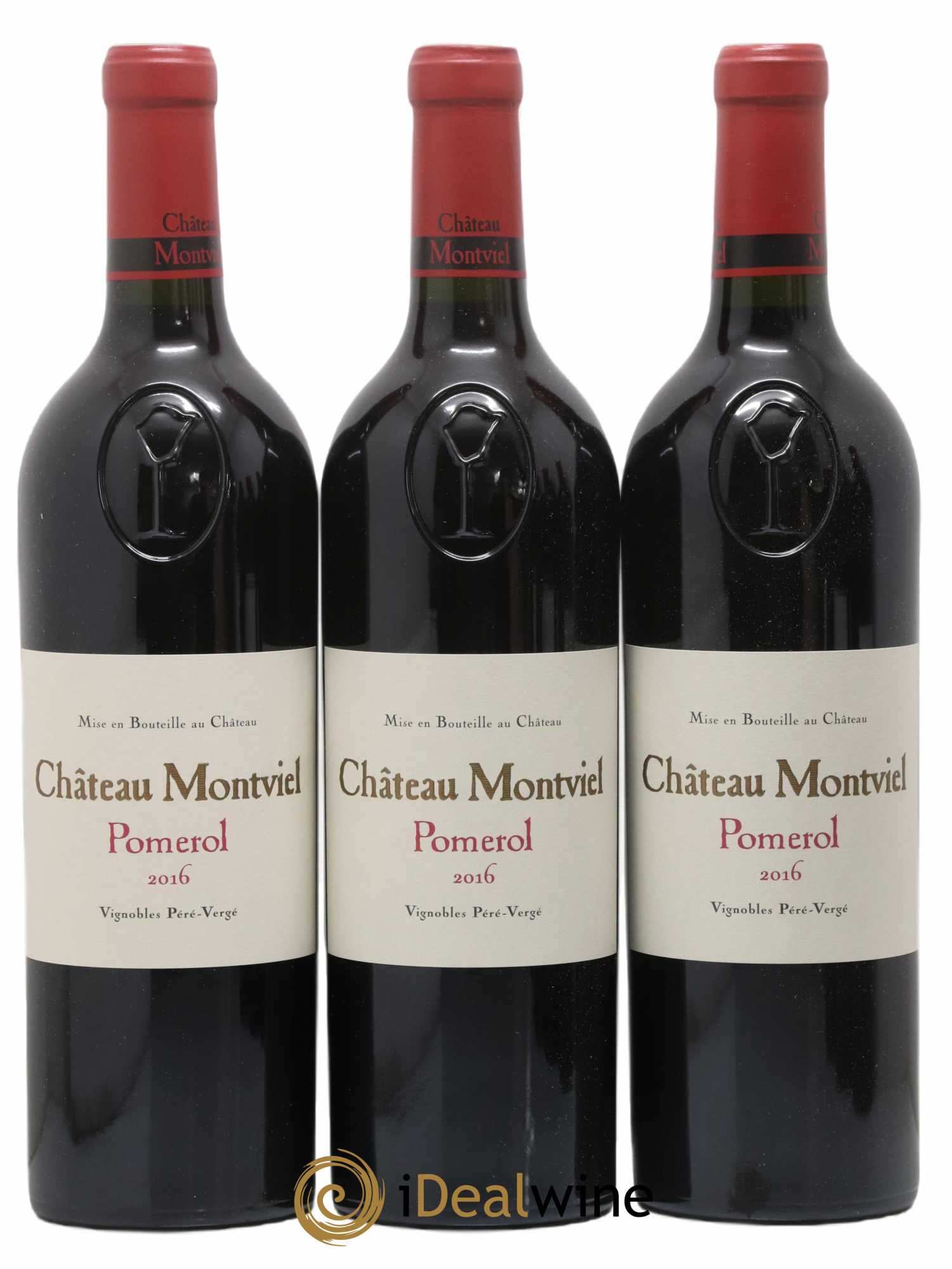 Château Montviel 2016 - Lot de 3 bouteilles - 0