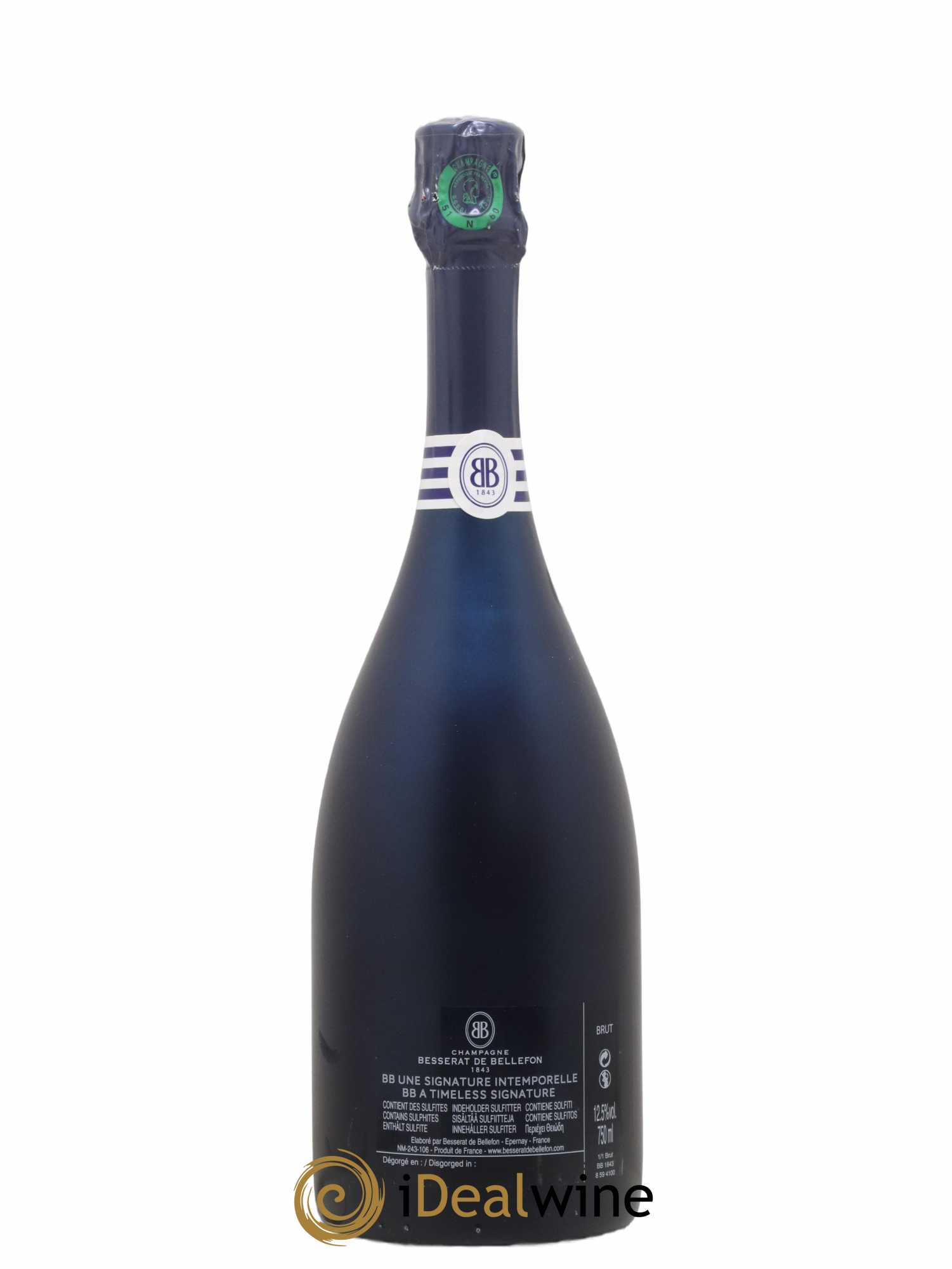 Champagne Besserat de Bellefon cuvée 1843 BB - Lot of 1 bottle - 1