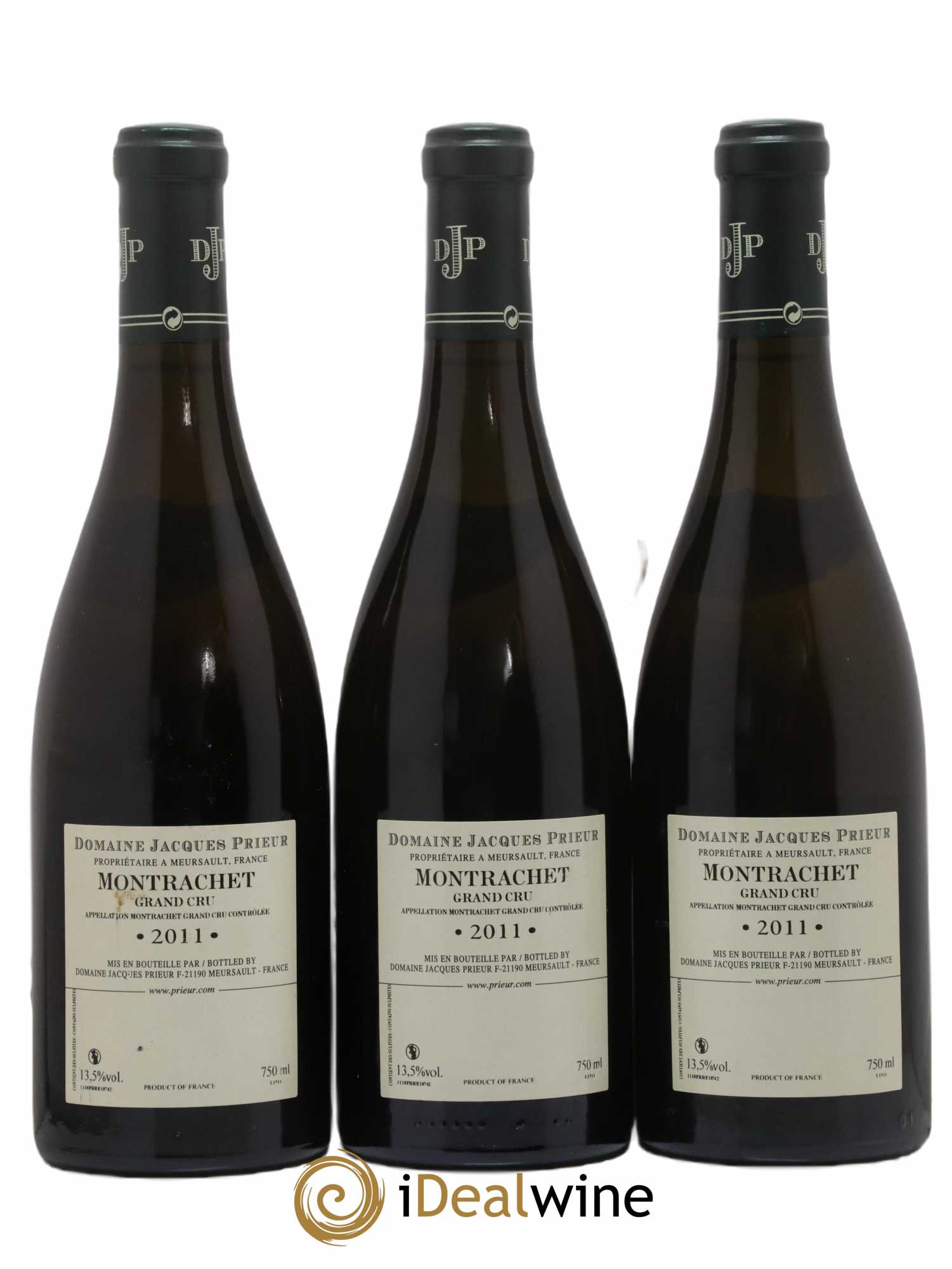 Montrachet Grand Cru Jacques Prieur (Domaine) 2011 - Lot de 3 bouteilles - 1