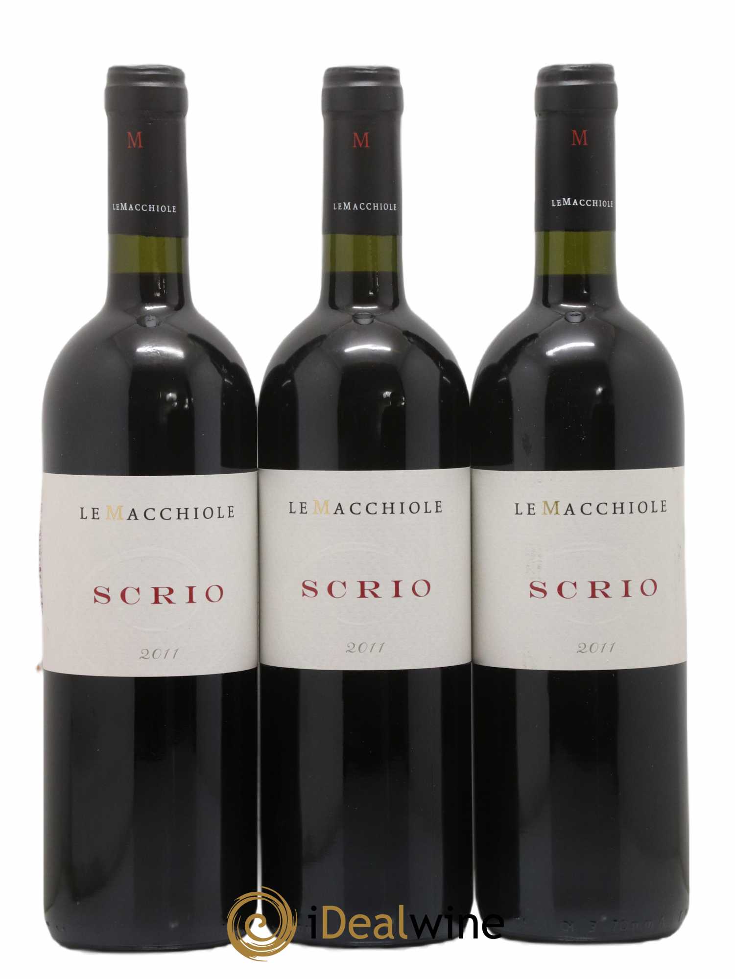 Toscana IGT Le Macchiole Scrio Le Macchiole 2011 - Lot de 3 bouteilles - 0