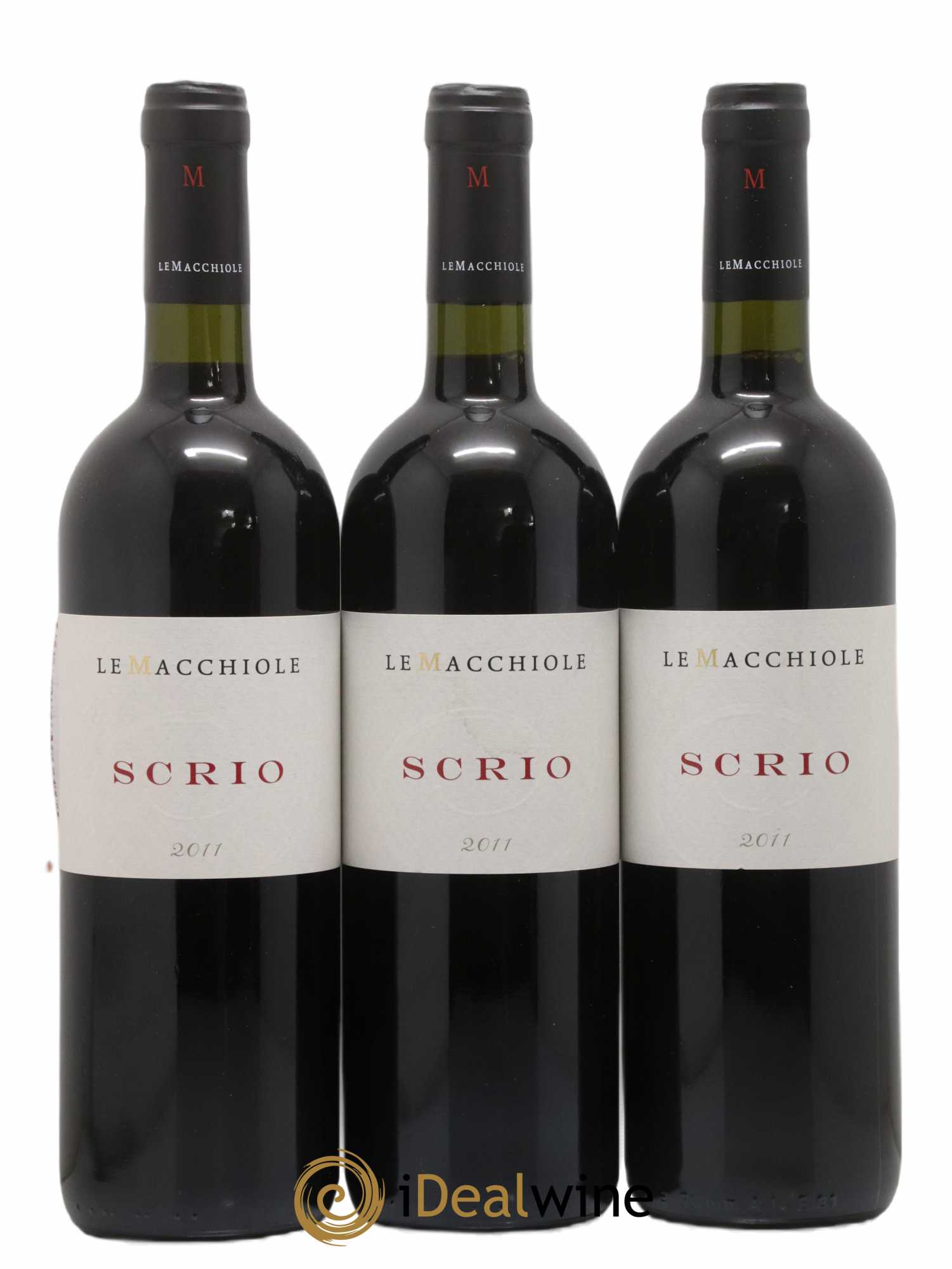 Toscana IGT Le Macchiole Scrio Le Macchiole 2011 - Lot de 3 bouteilles - 0