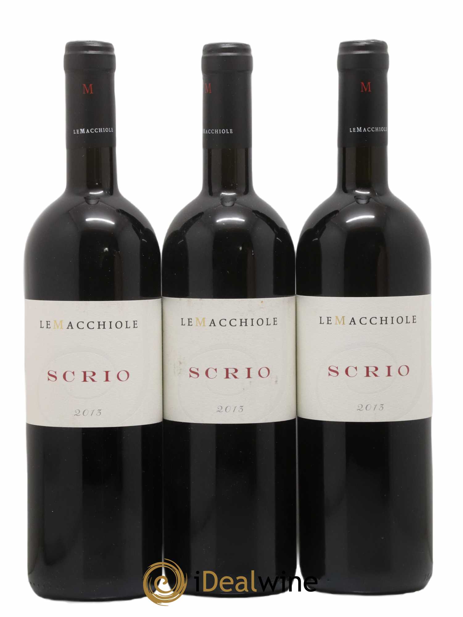 Toscana IGT Le Macchiole Scrio Le Macchiole 2013 - Lot de 3 bouteilles - 0