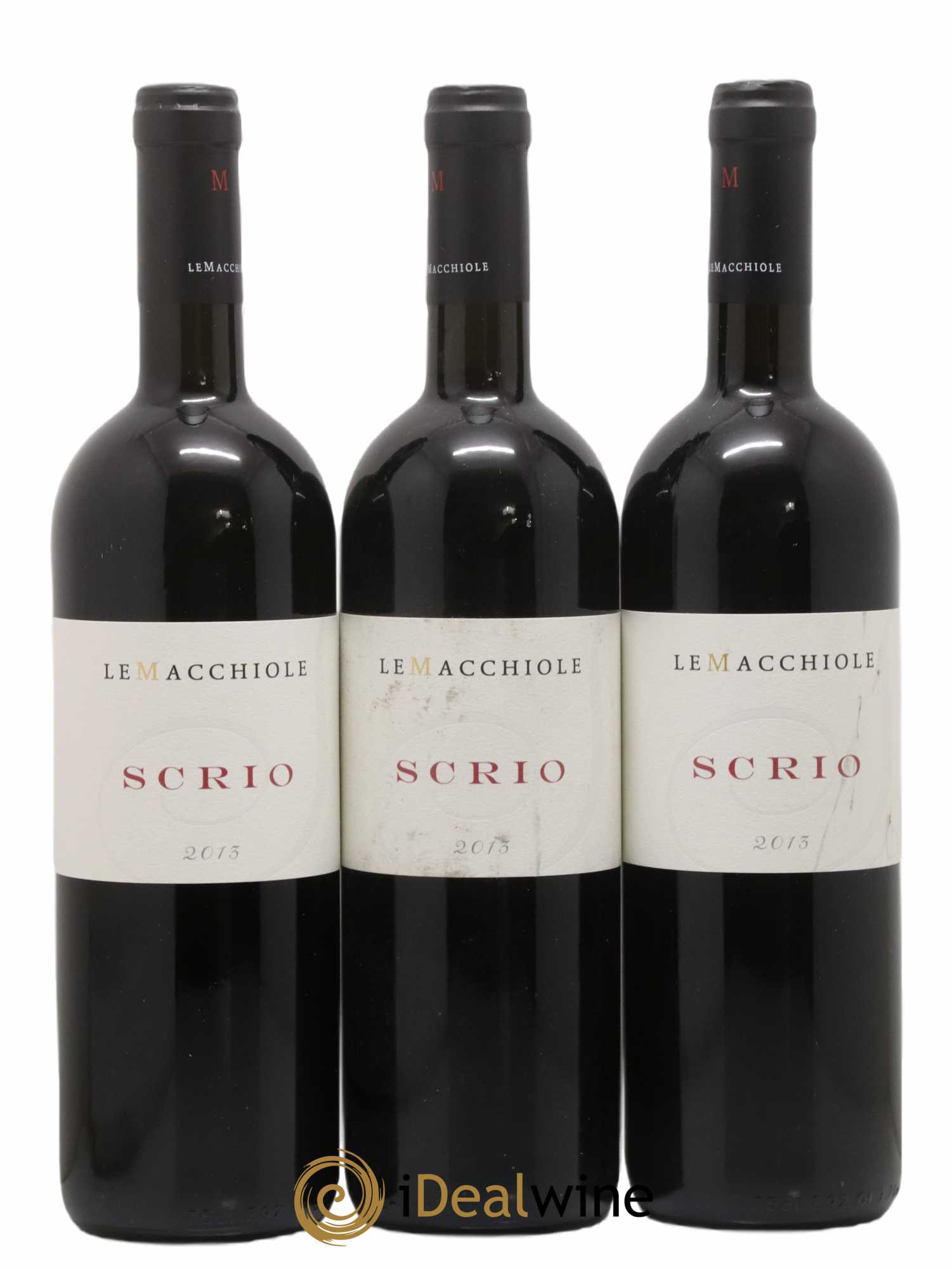 Toscana IGT Le Macchiole Scrio Le Macchiole 2013 - Lot de 3 bouteilles - 0