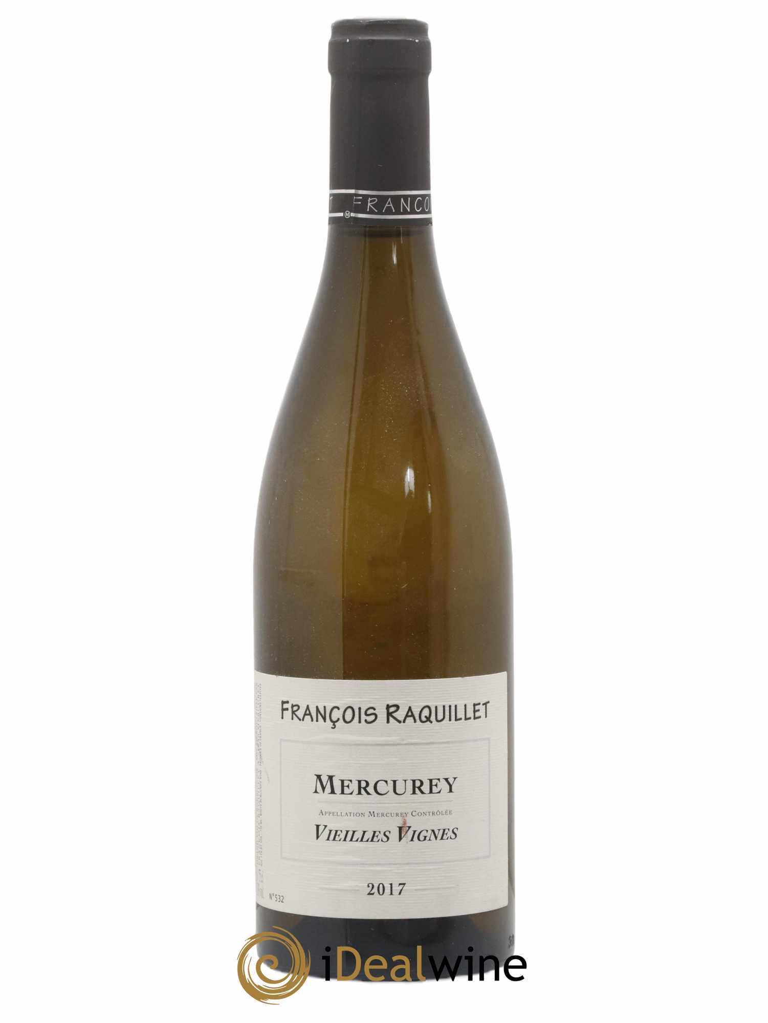 Mercurey Vieilles Vignes François Raquillet 2017 - Lot de 1 bouteille - 0