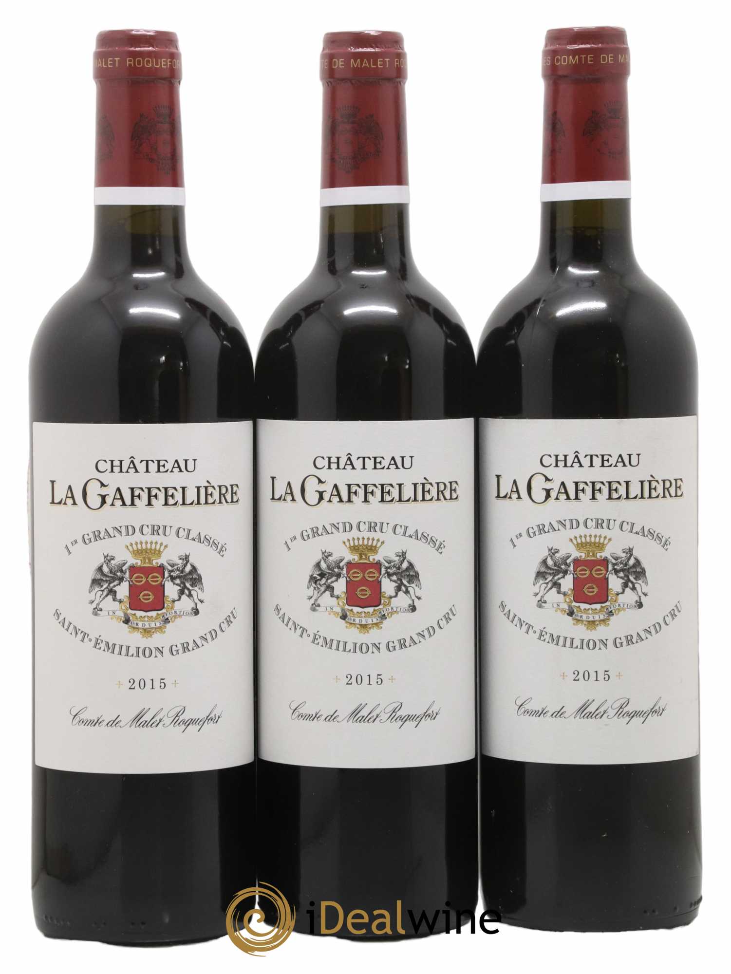 Château la Gaffelière 1er Grand Cru Classé B 2015 - Lot de 3 bouteilles - 0