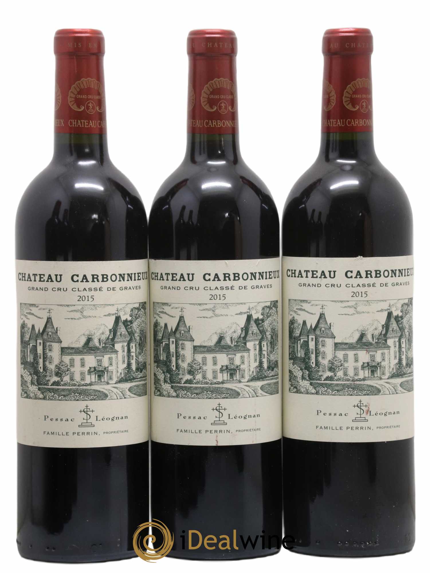 Château Carbonnieux Cru Classé de Graves 2015 - Lot de 6 bouteilles - 2